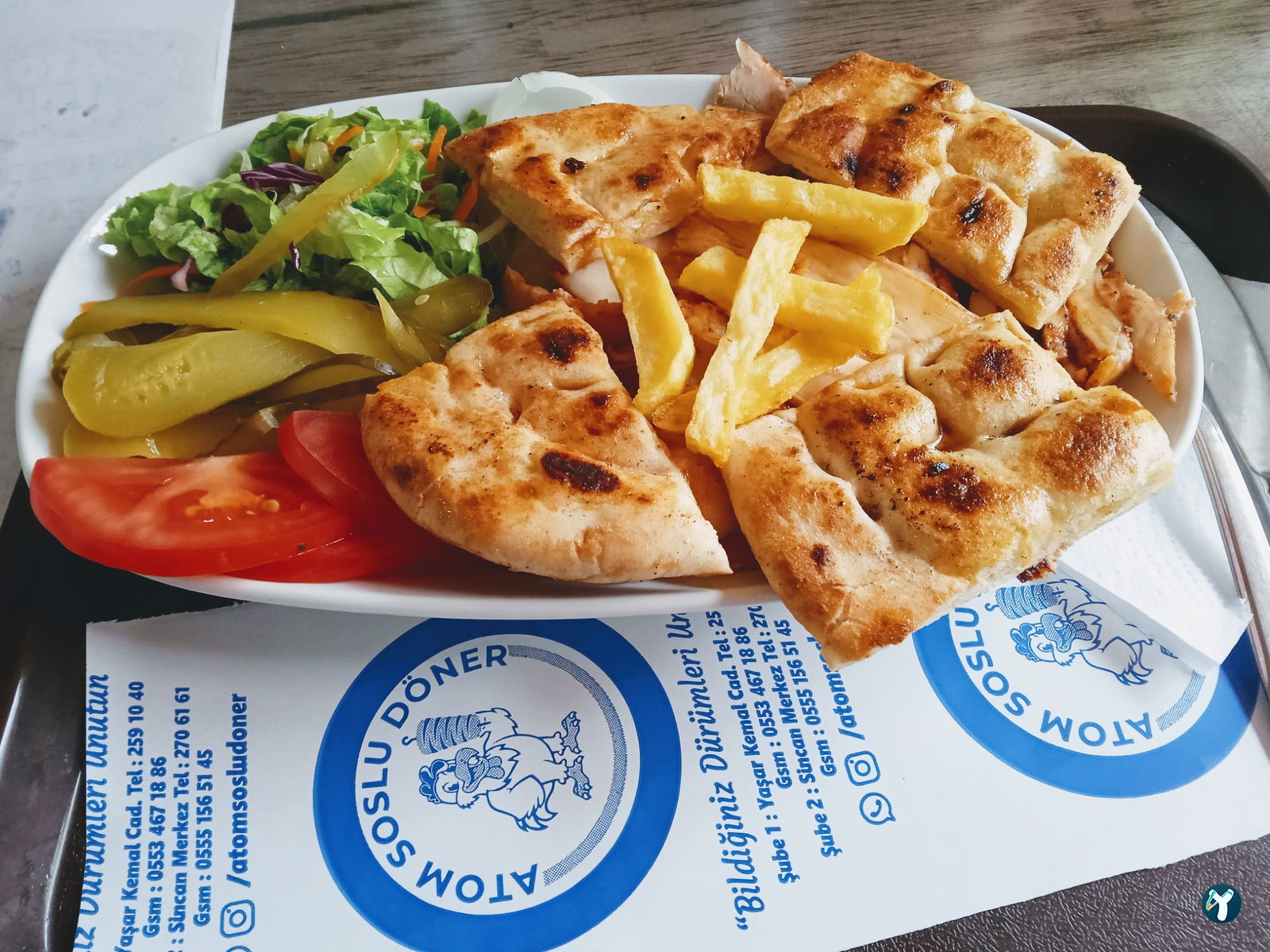 Atom Soslu Döner