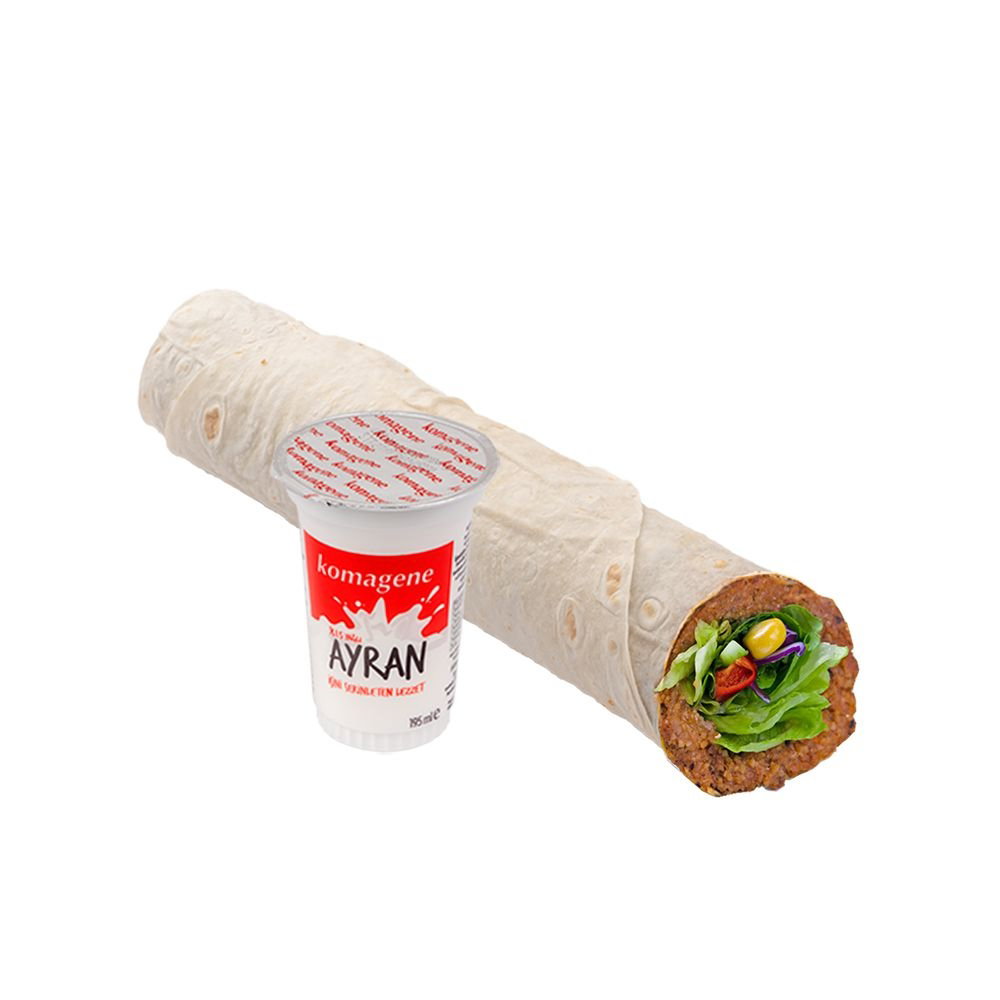 Favori Mega Çiğ Köfte Dürüm Menü
