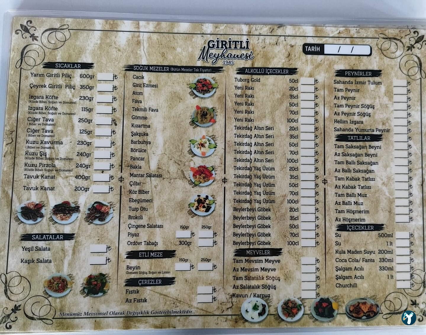 EFSANE GİRİTLİM MEYHANESİ