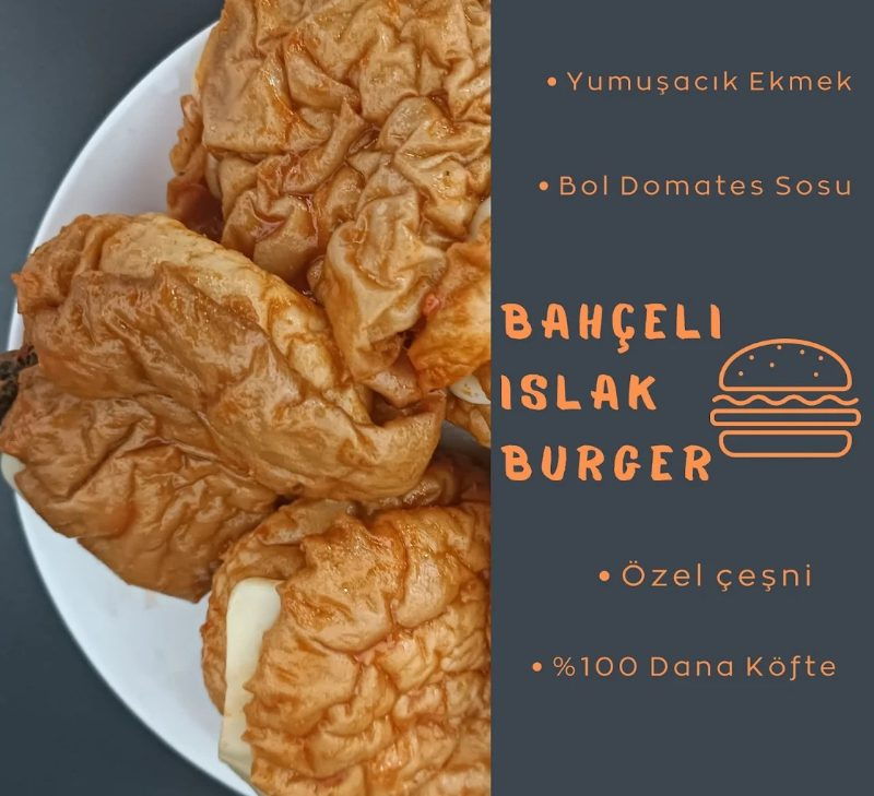 Bahçeli Islak Burger