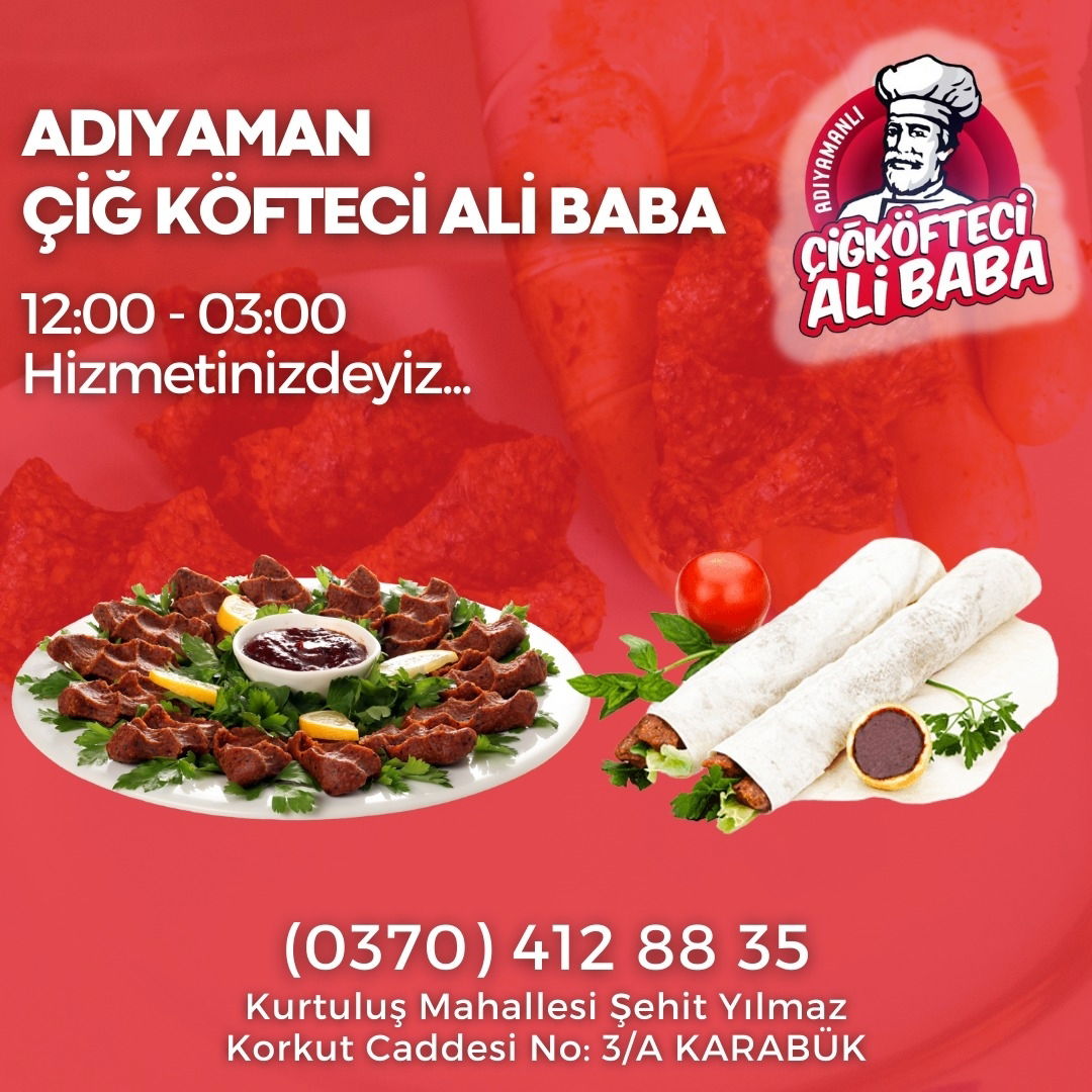 Adıyaman Çiğ Köfteci Ali Baba