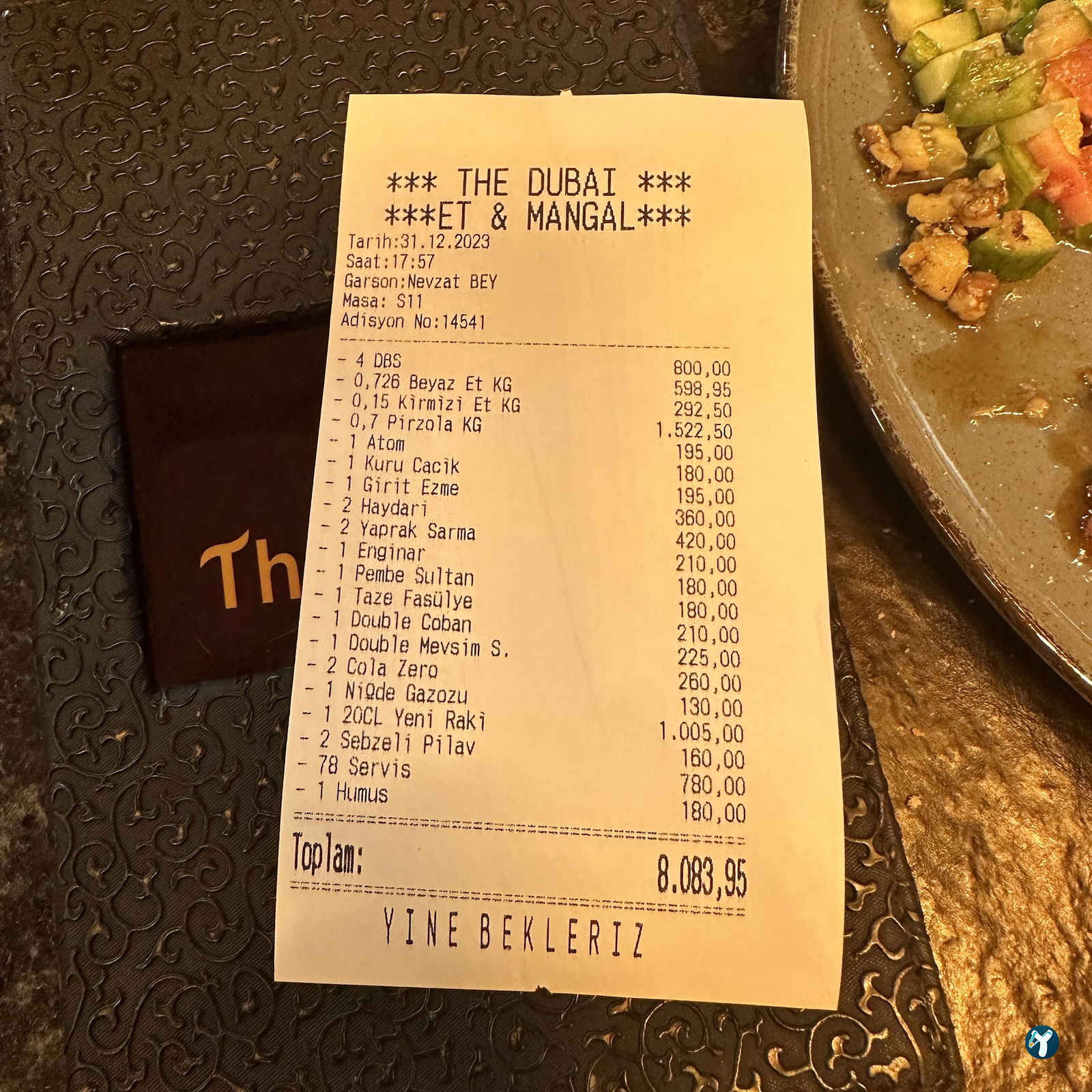 The Dubai Et Ve Mangal