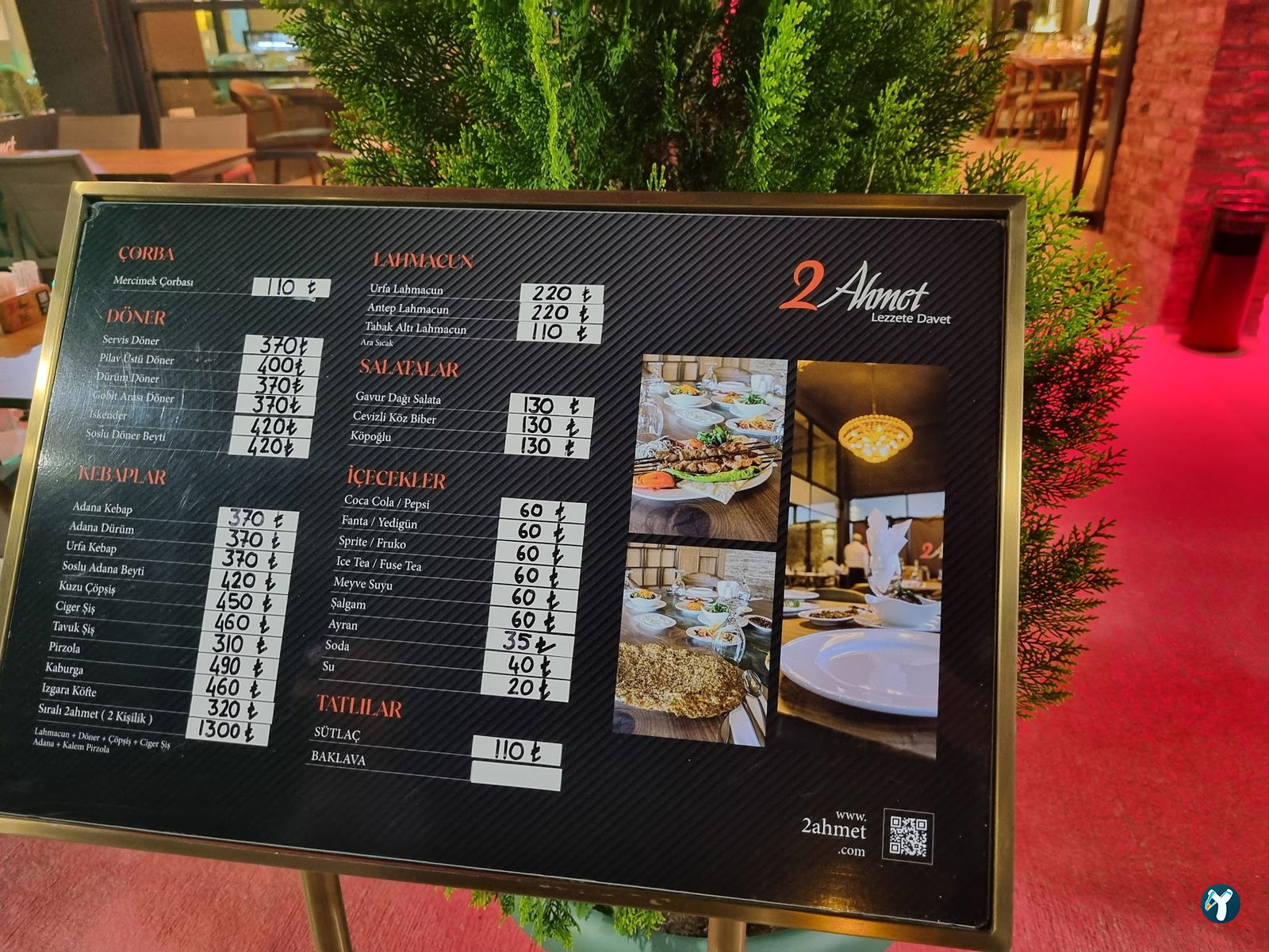 2 Ahmet Restaurant
