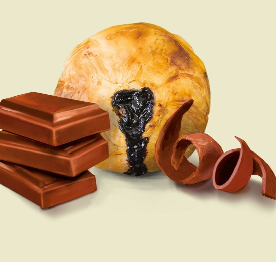 Çikolatalı Boyoz (4 Adet) (Dondurulmuş)