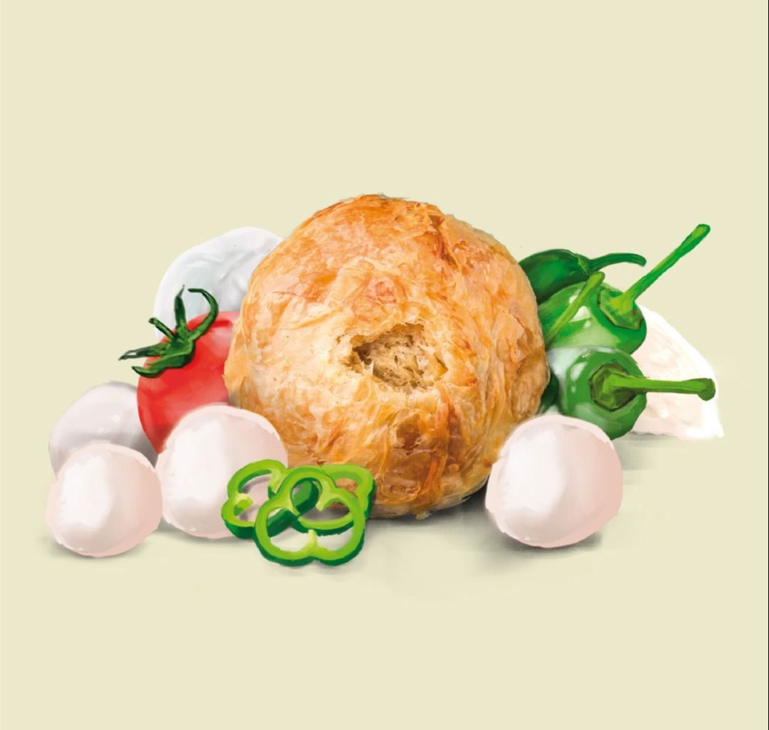Mozzarellalı Boyoz