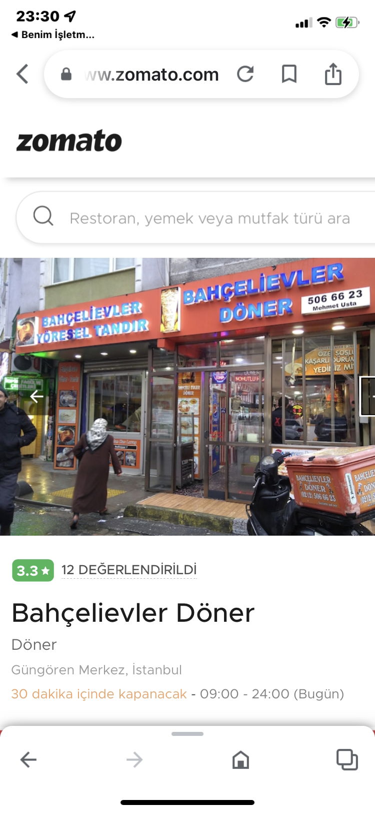 Bahçelievler Döner