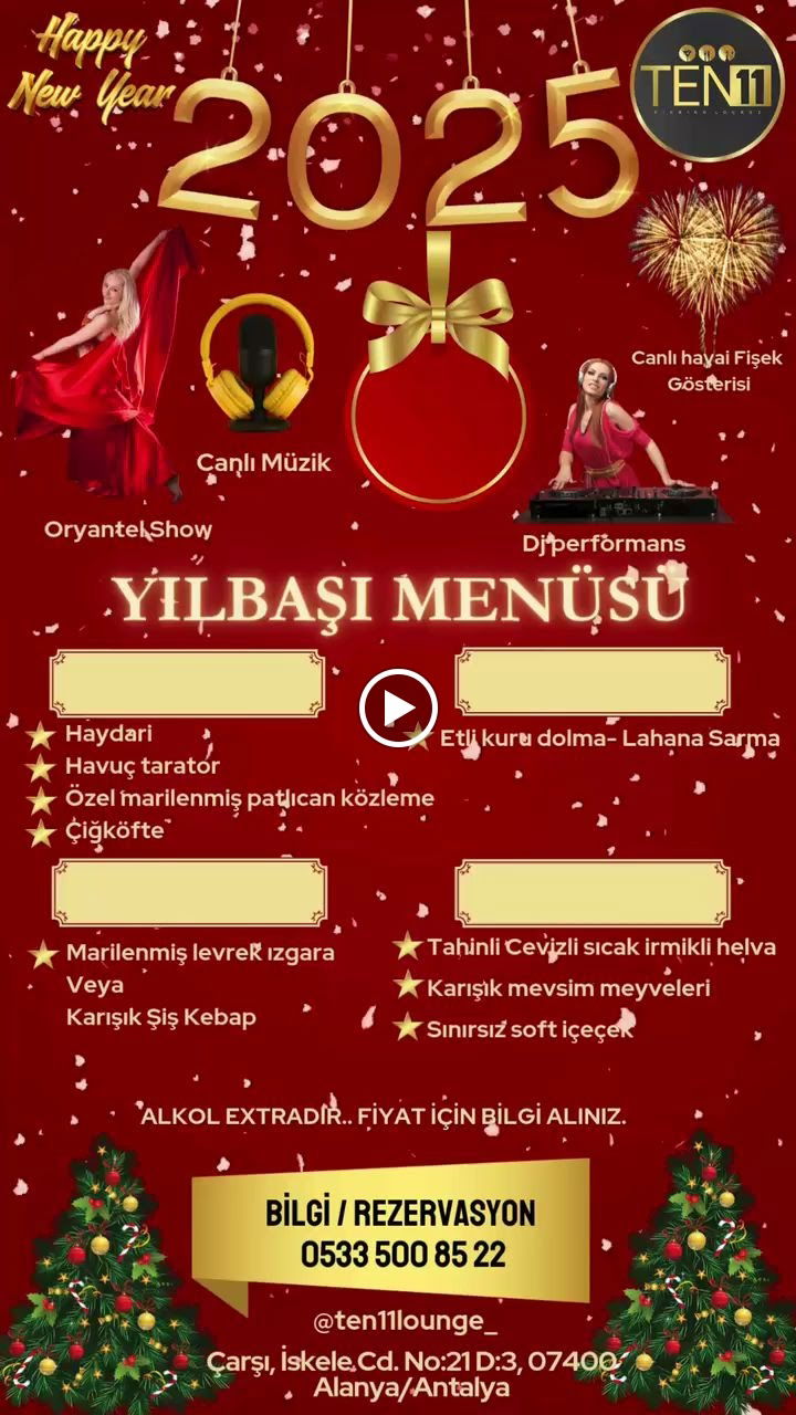 Ten11 Lounge Alanya
