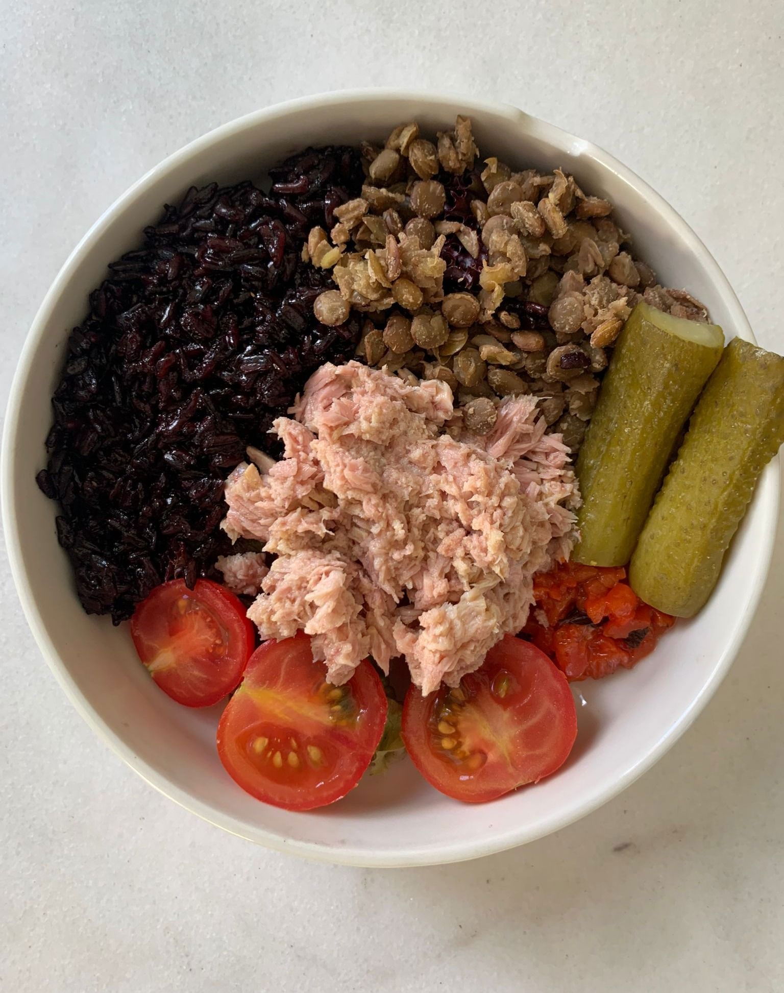 Ton Balıklı Bowl