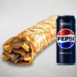 Pepsi Et Döner Medium Dürüm Menü