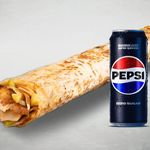 Pepsi Tavuk Döner Large Dürüm Menü