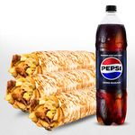 3'lü Tavuk Döner Large Dürüm Menü