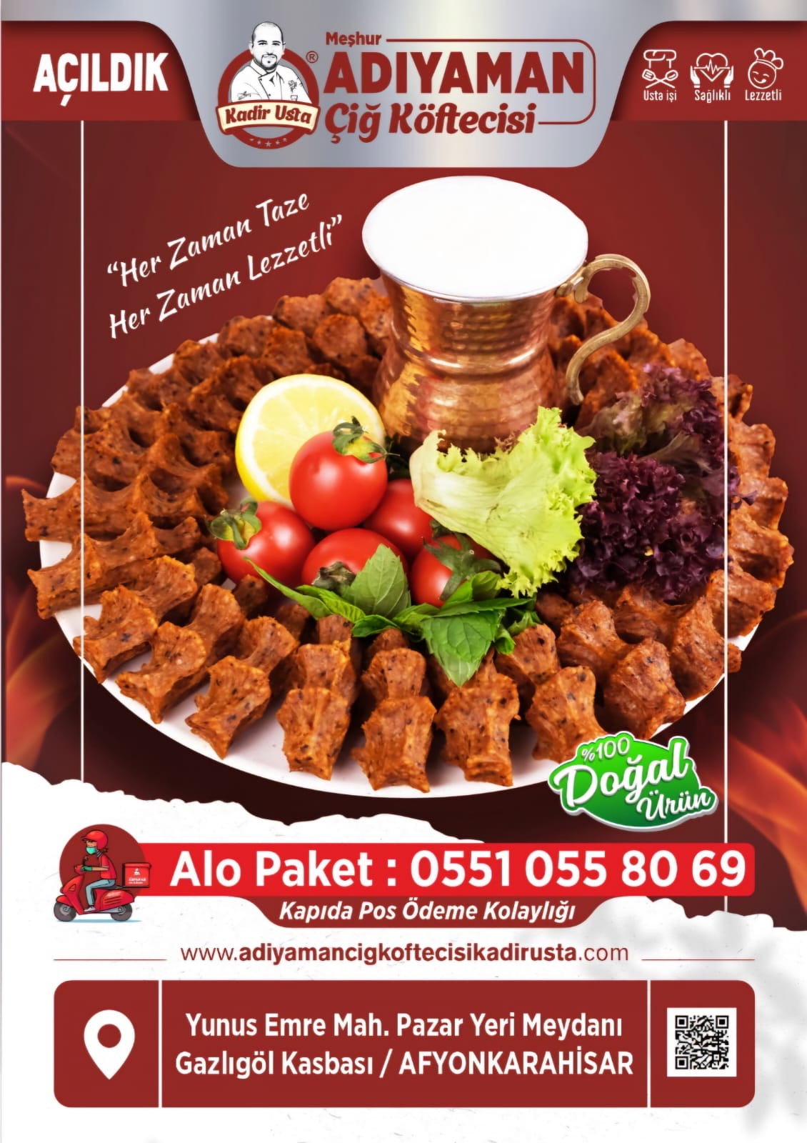 Adıyaman Çiğköftecisi Kadir Usta