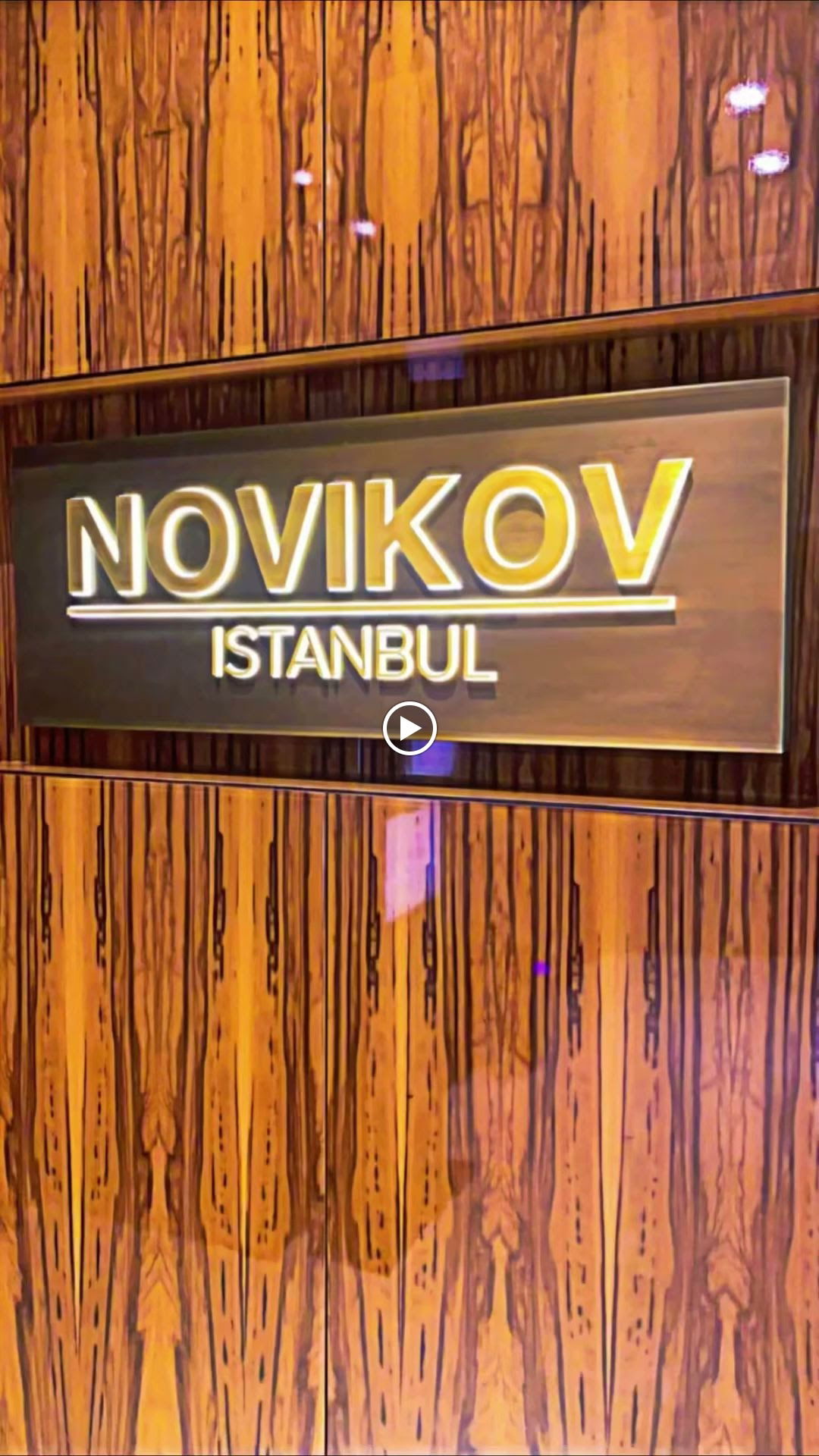 Novikov Istanbul Restaurant & Bar