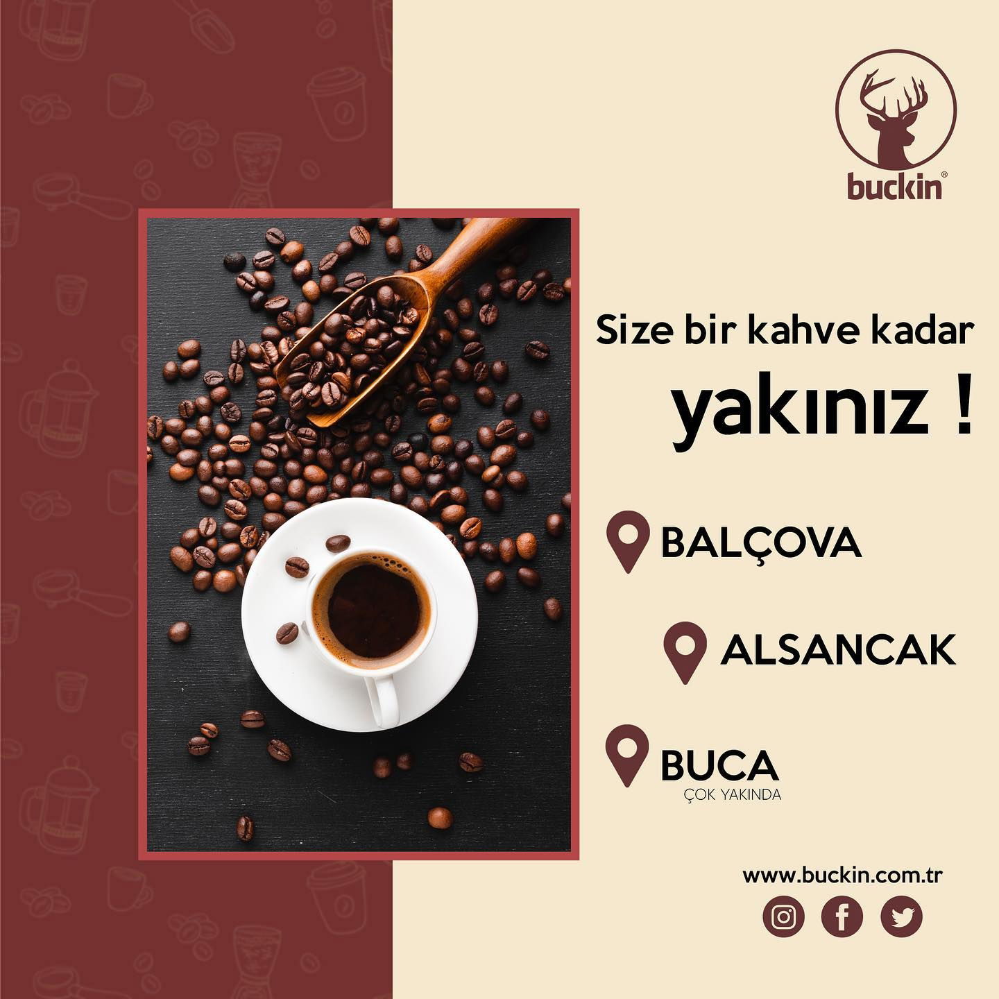 Buckin Coffee & Roastery Balçova