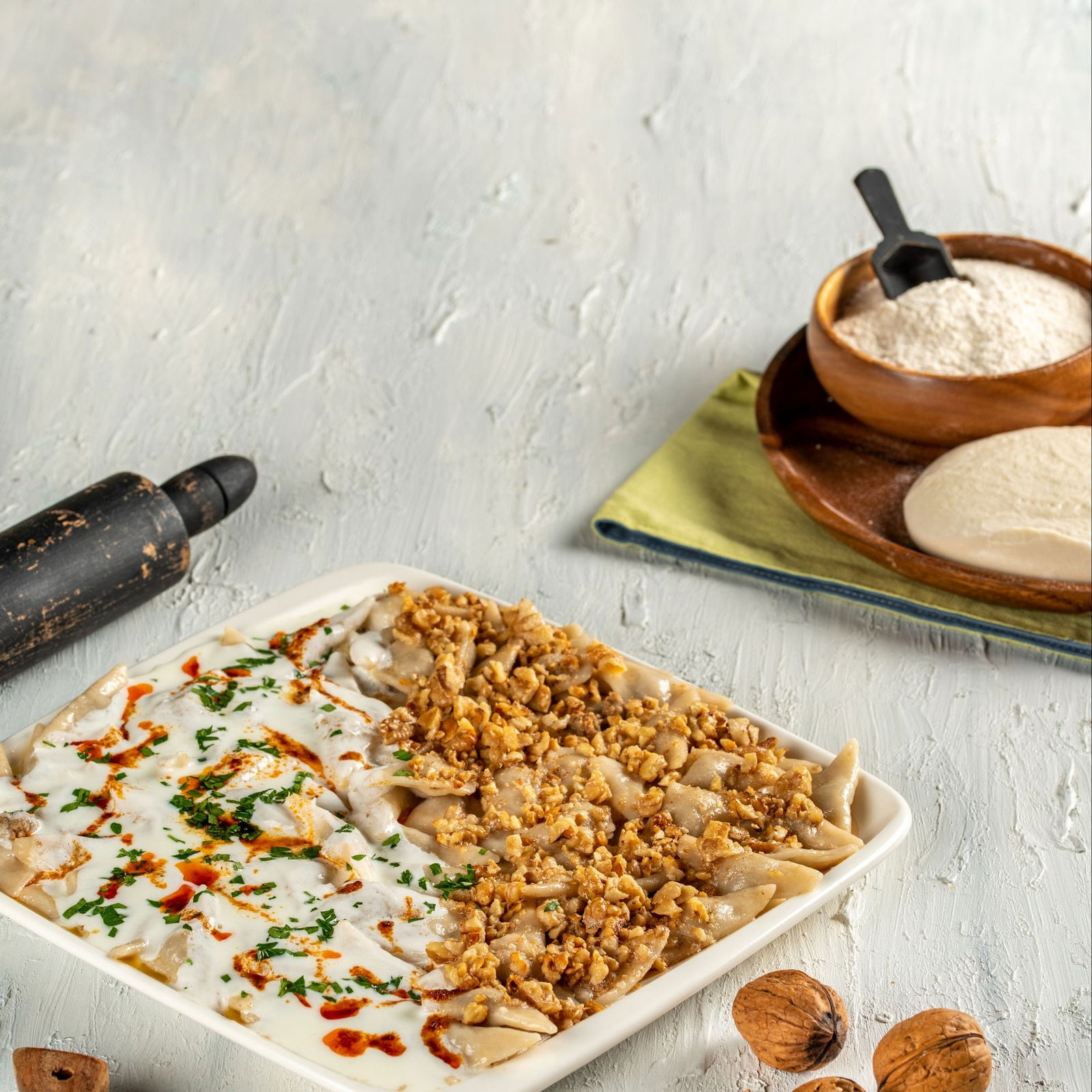 İkisi Bir Arada Mantı