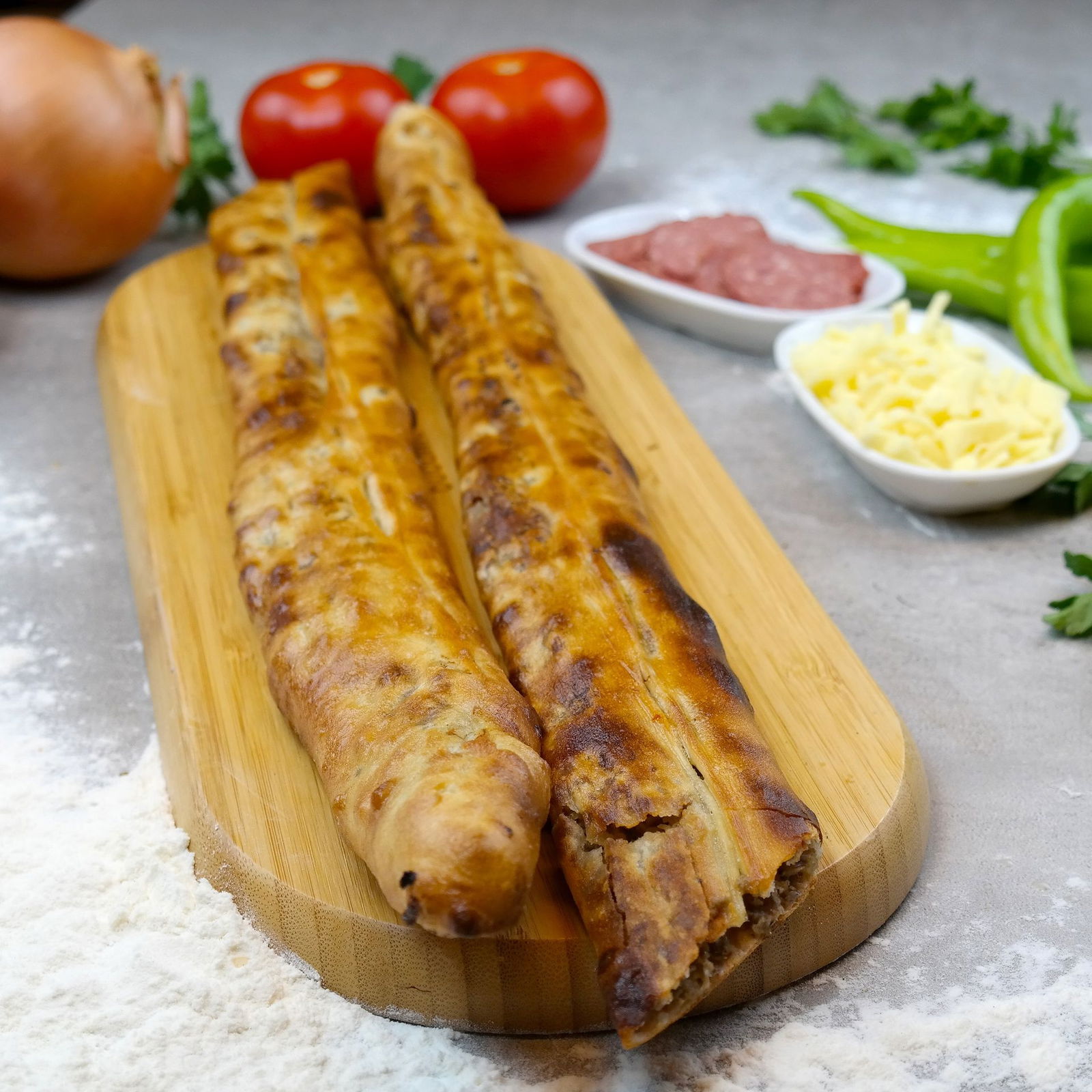 Sucuklu Kaşarlı Bafra Pidesi (Kapalı)