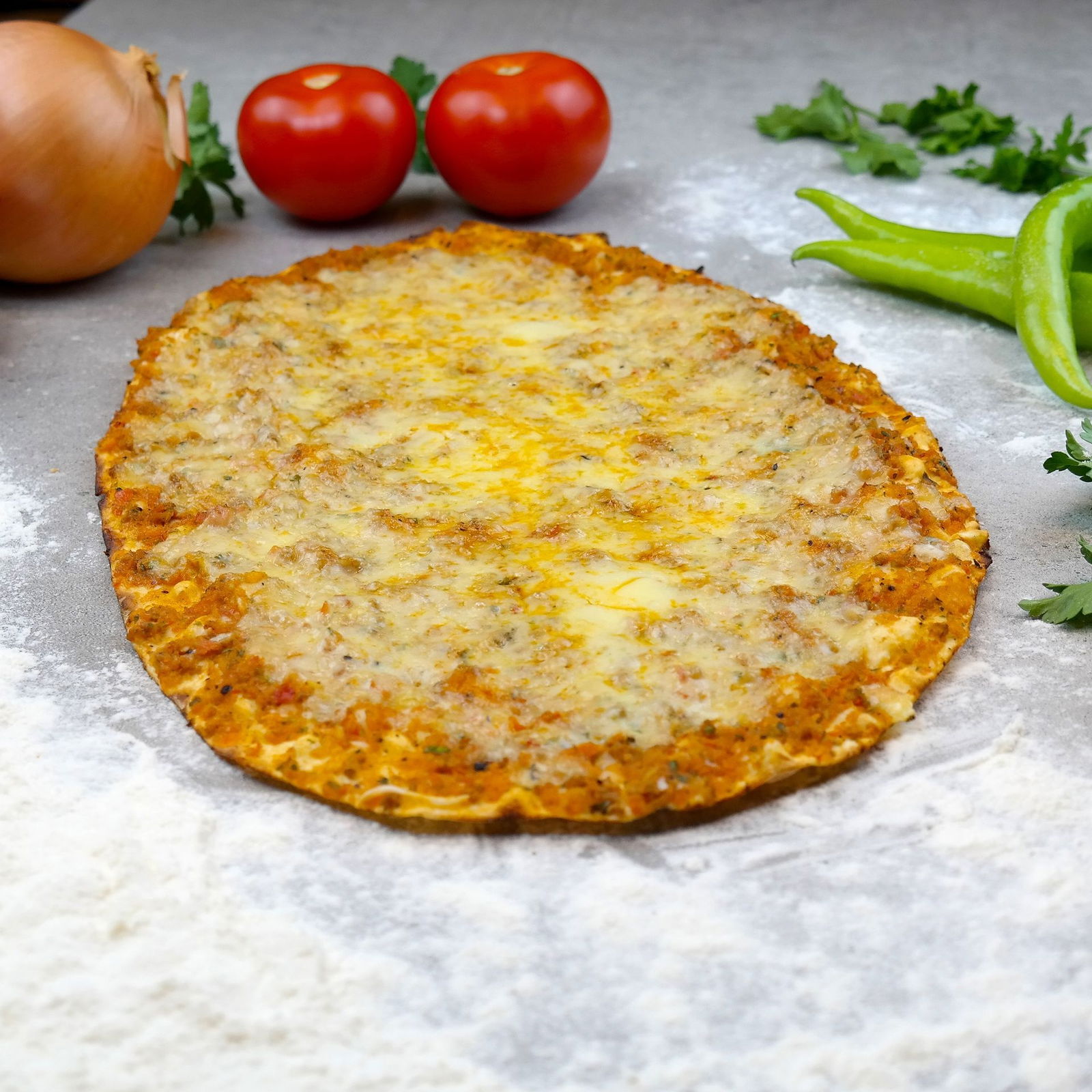 Kaşarlı Lahmacun