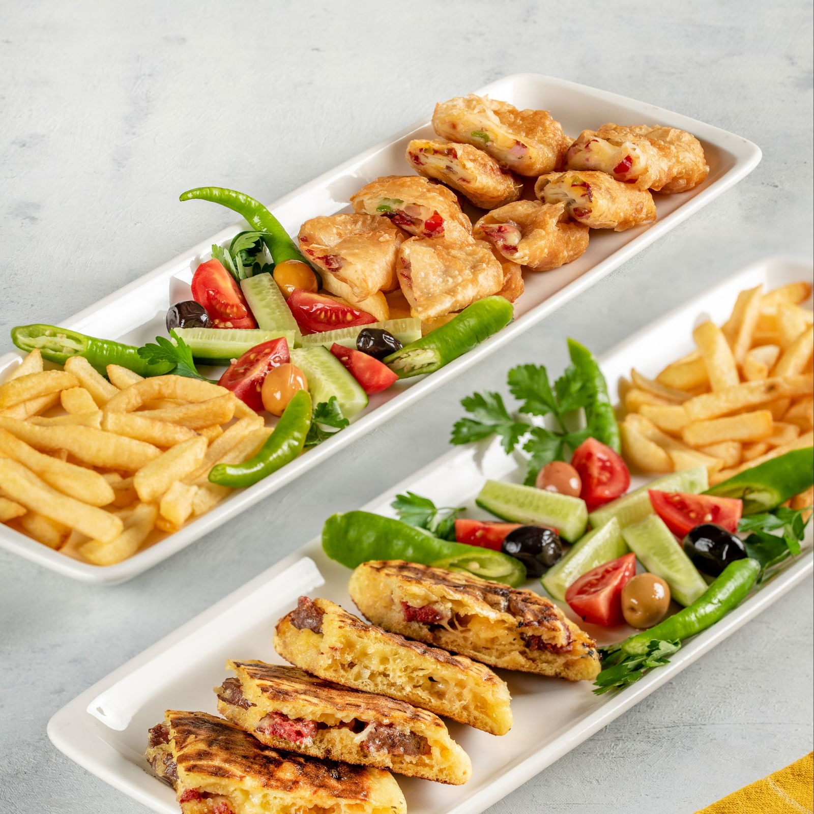 Kaşarlı Bazlama Tost