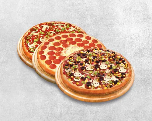3'lü Orta Boy Pizza