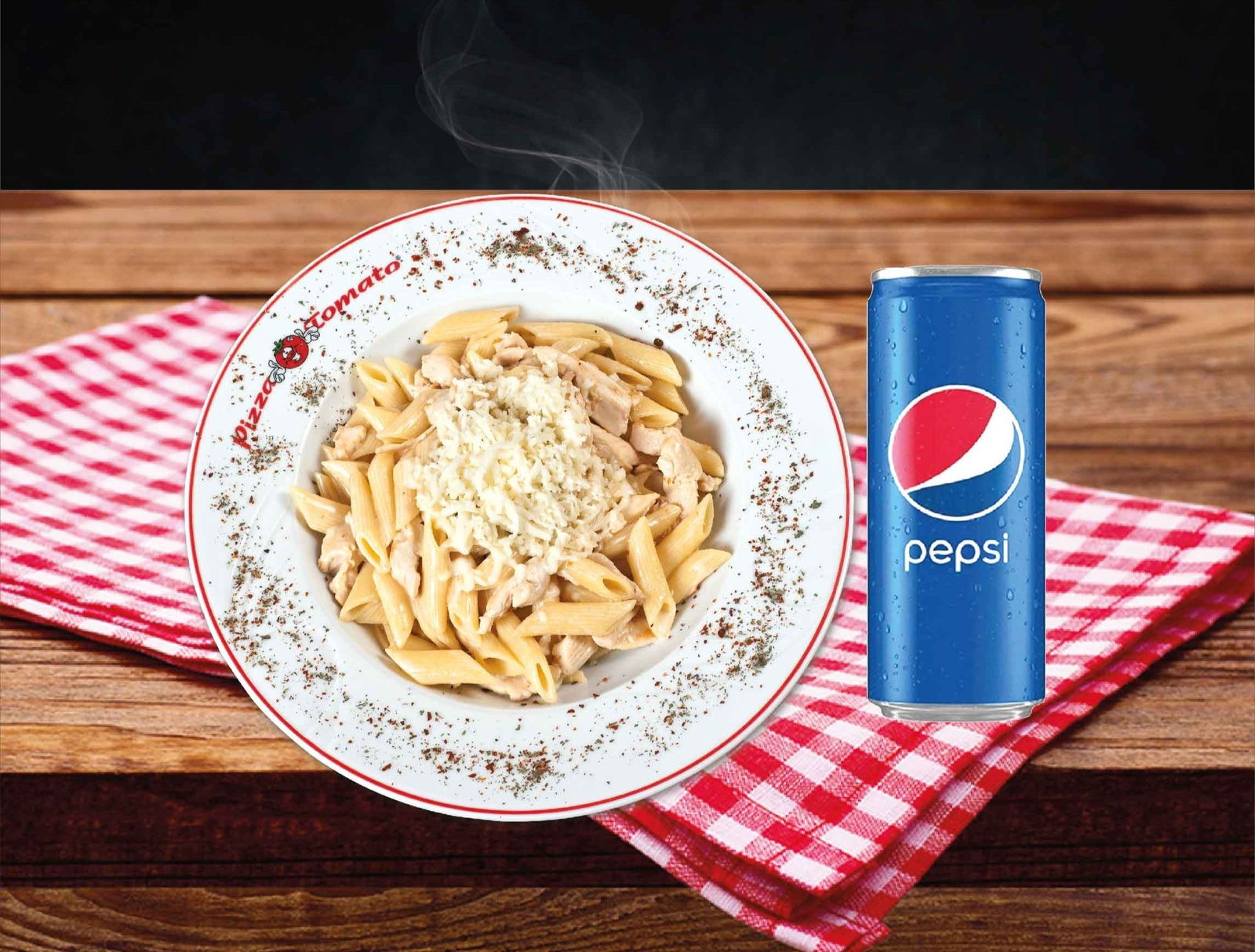 Tavuklu Penne Menü