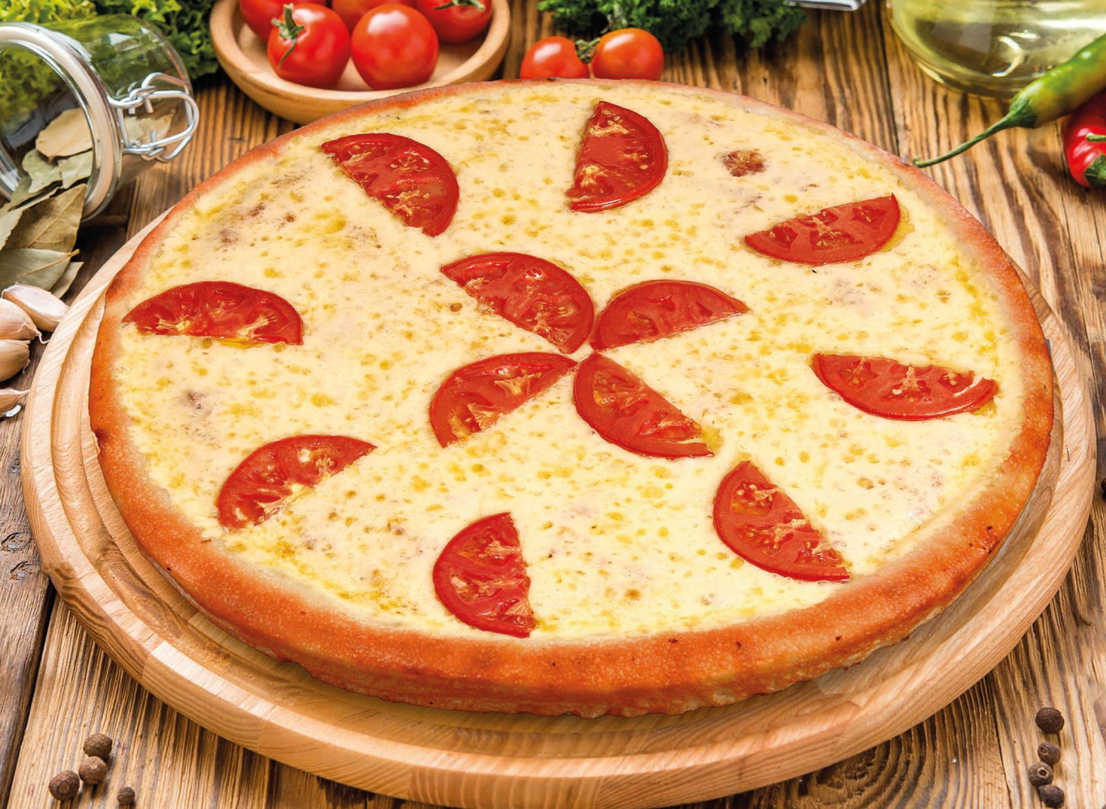 Mushroom Pizza (En Büyük Boy)