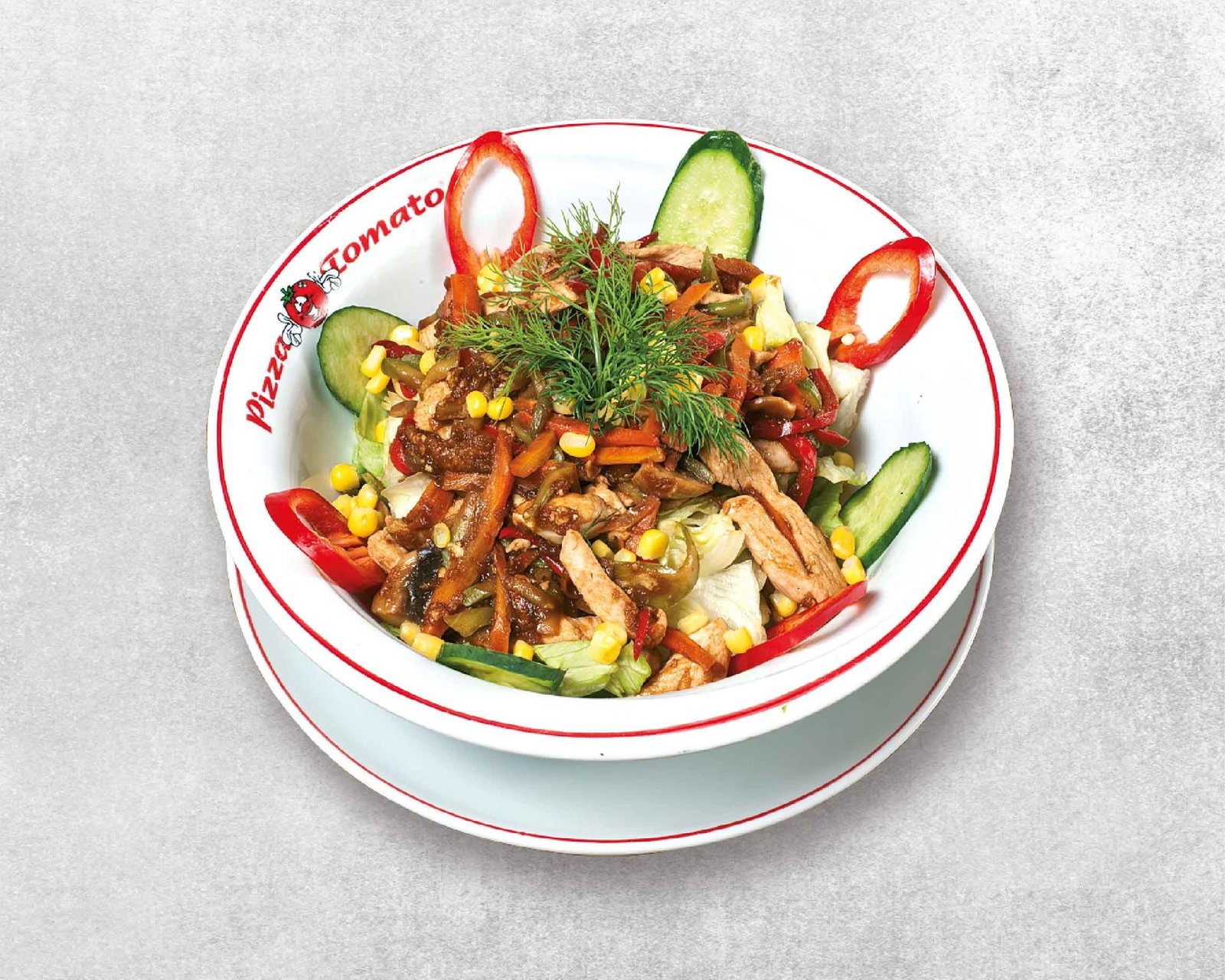 Soya Soslu Tavuklu Salata