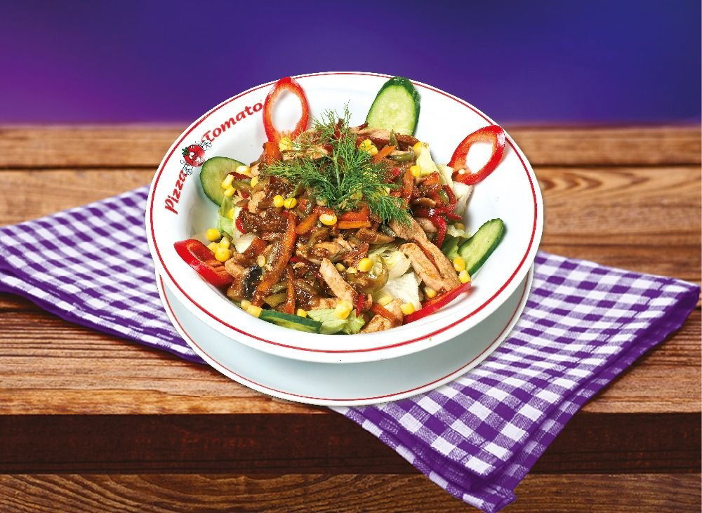 Soya Soslu Tavuklu Salata