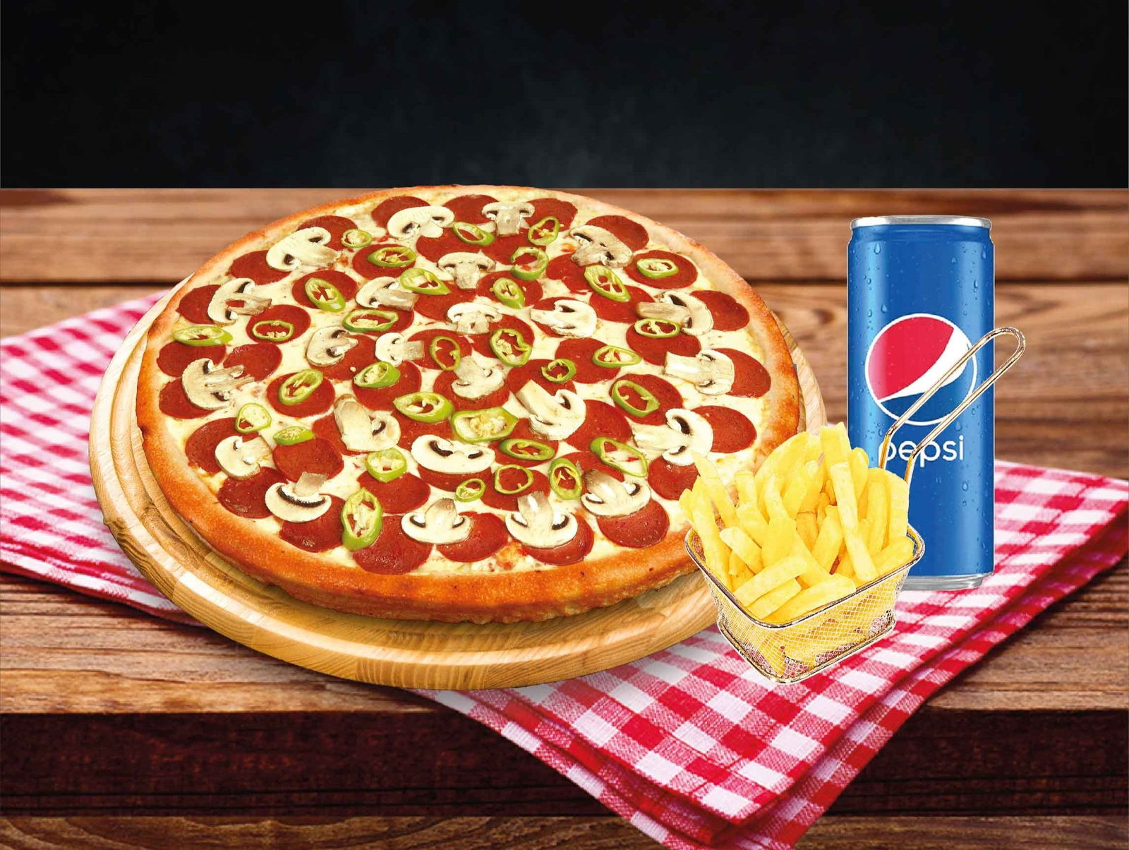 Küçük Boy Pizza Menü