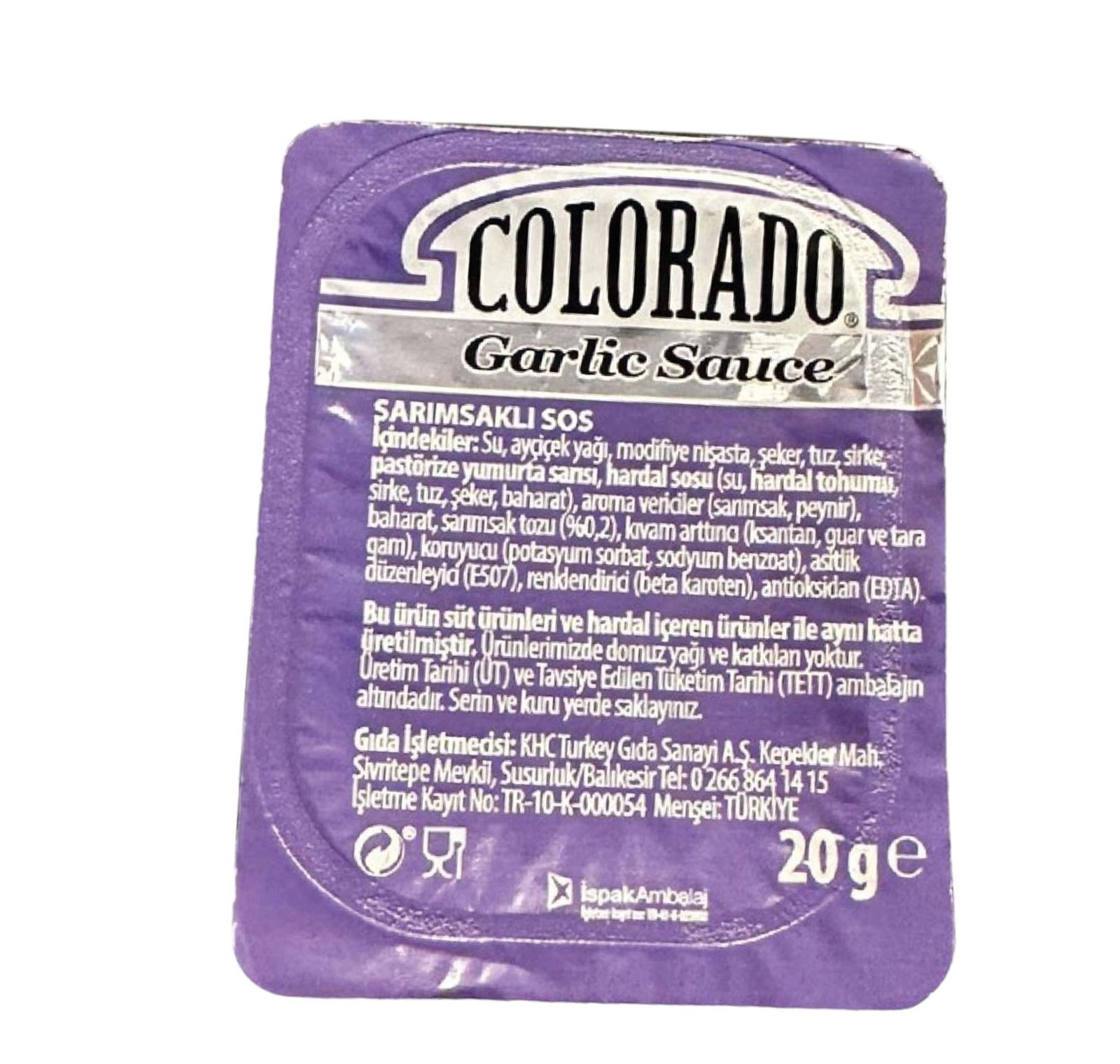 Colorado Sarımsaklı Sos (20 gr.)