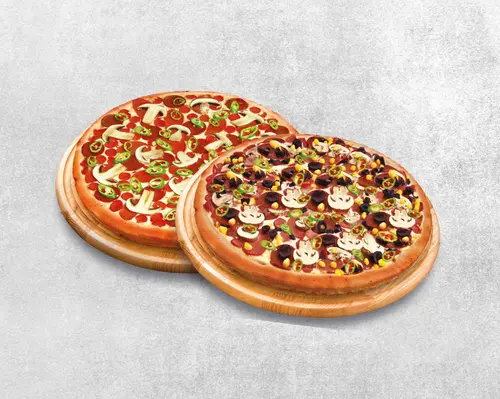 2'li Orta Boy Pizza