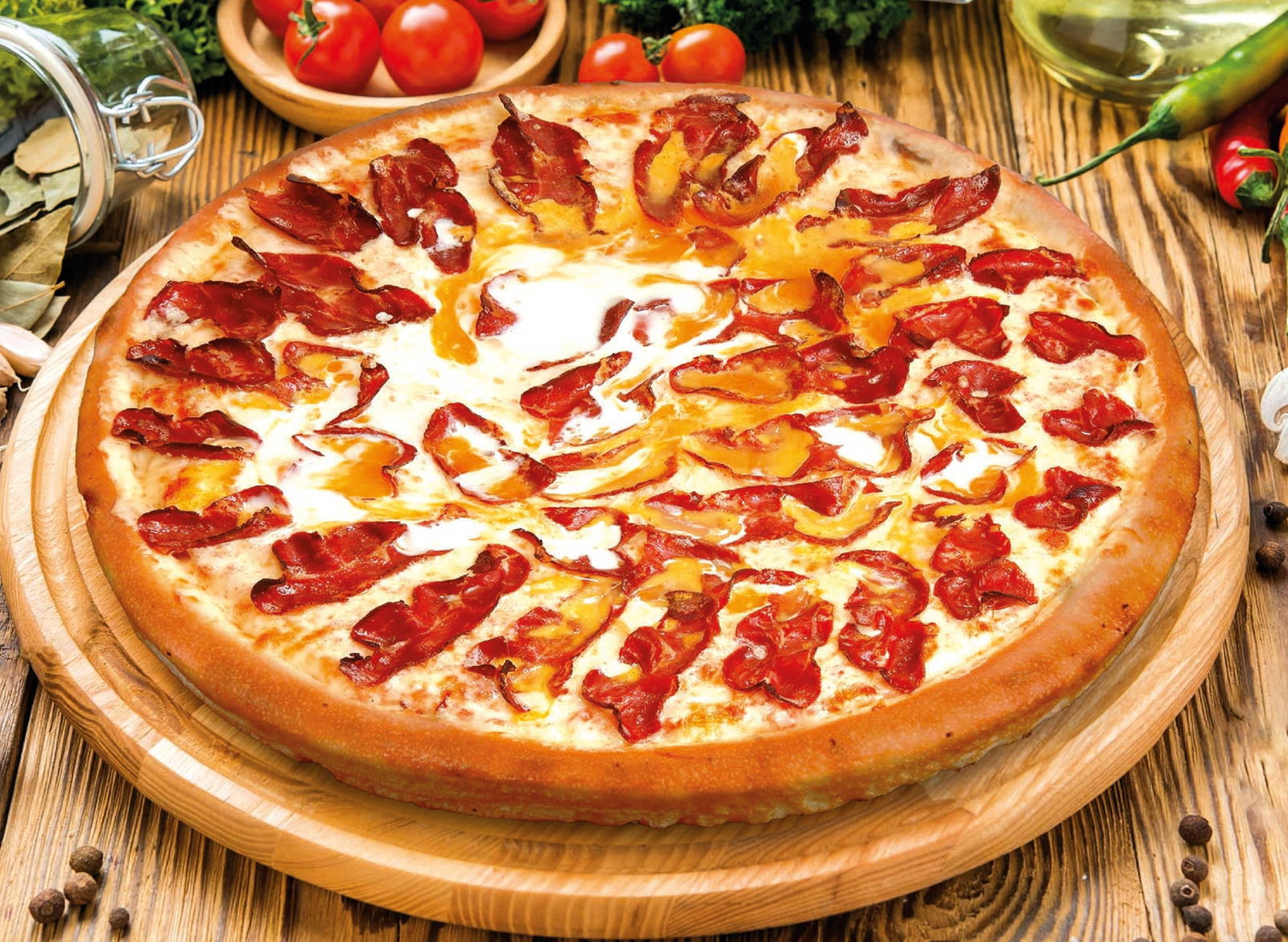 Pastrami Pizza (En Büyük Boy)