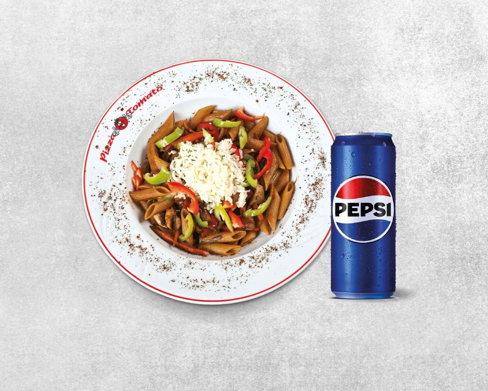 Sebzeli Penne Menü