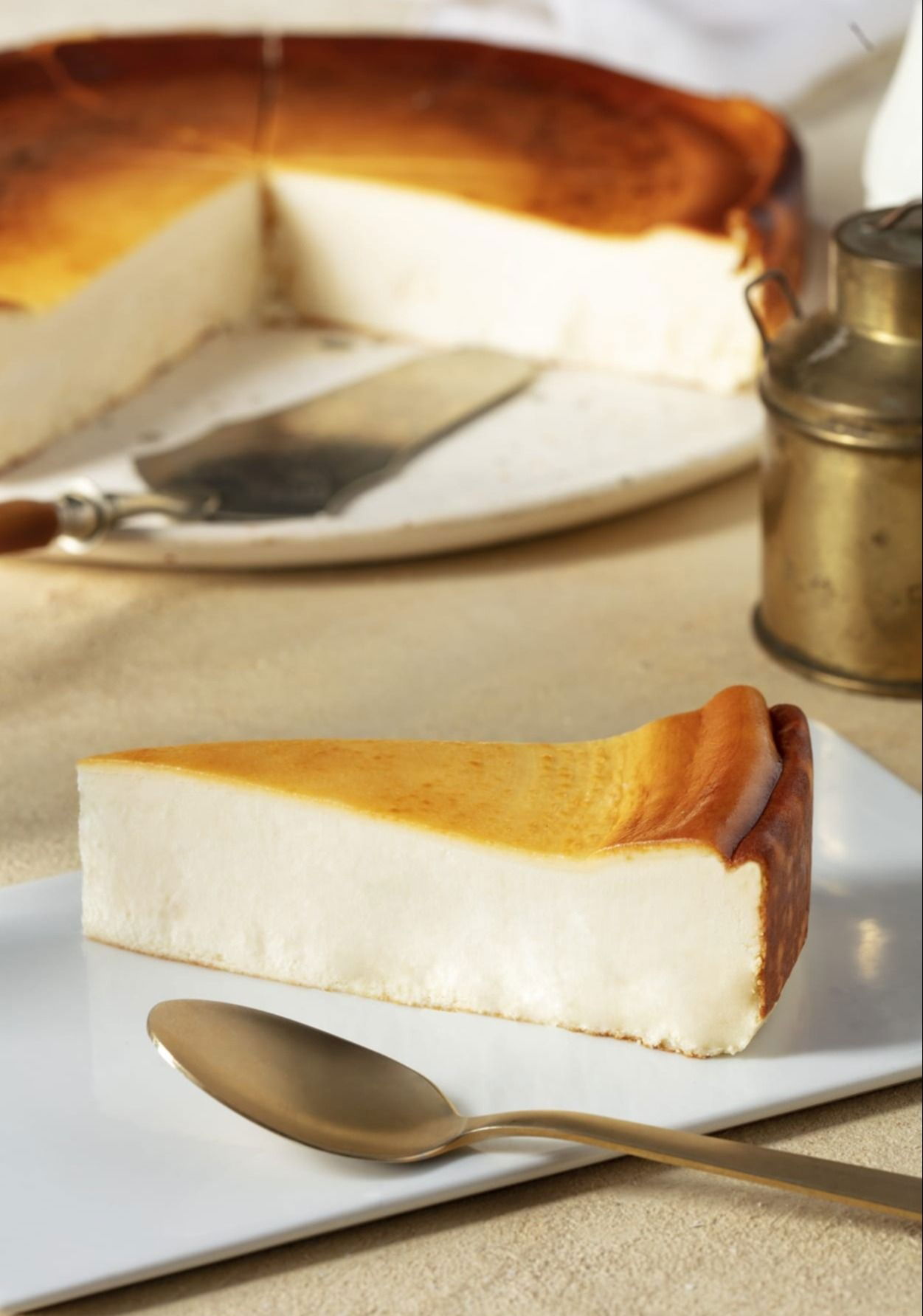 İspanyol Yanık Krem Cheesecake