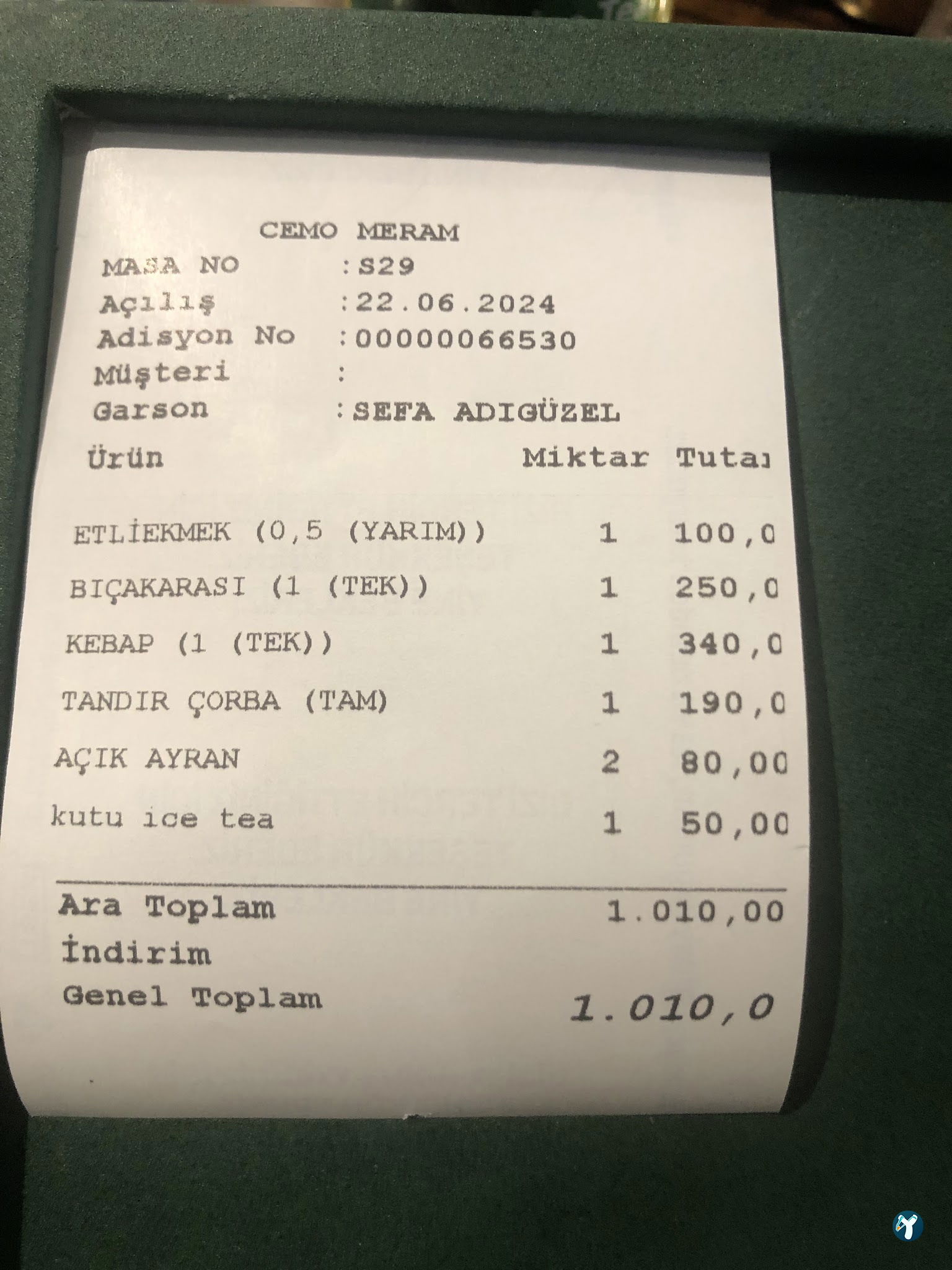 Cemo Etliekmek - Meram