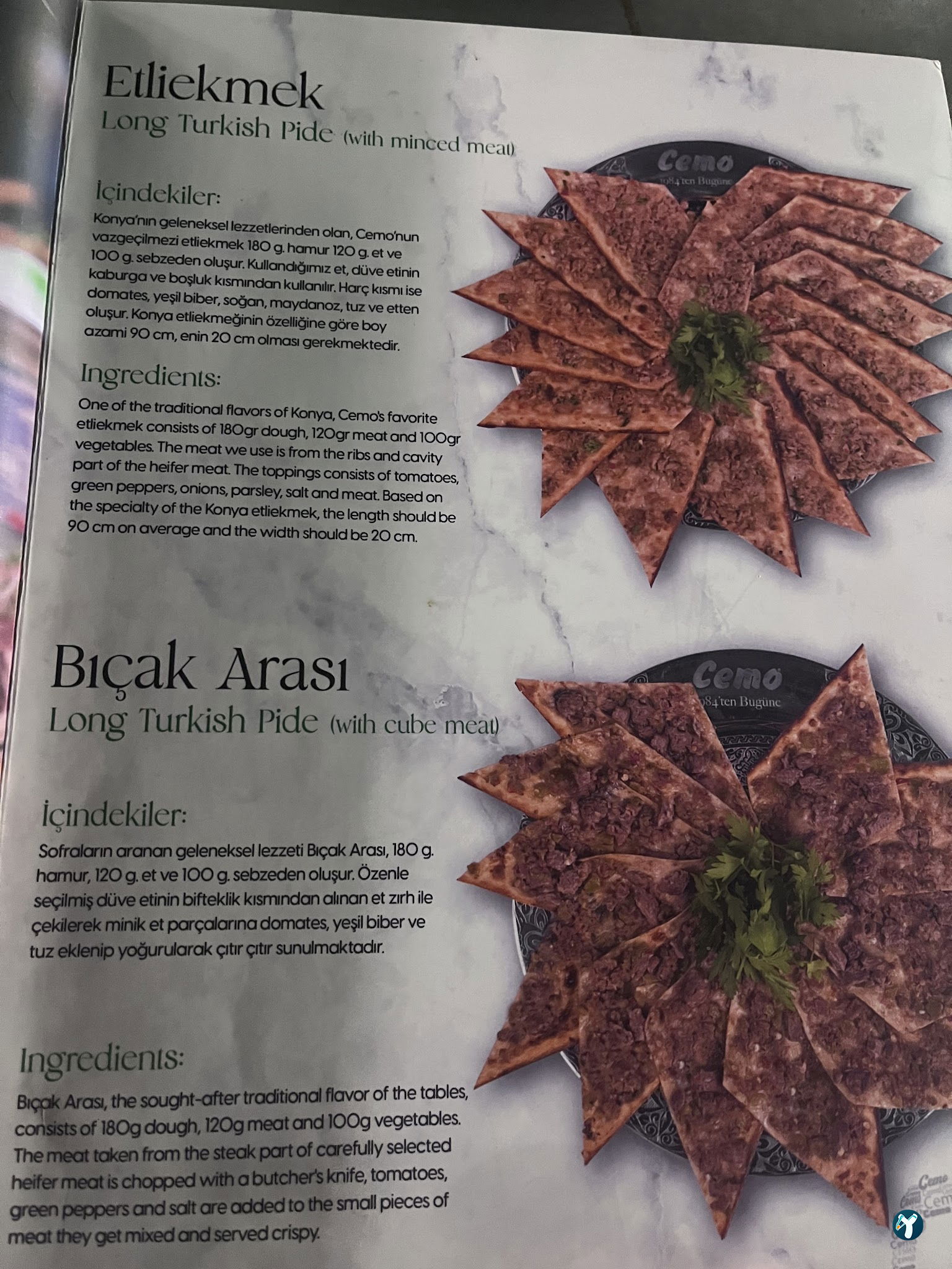 Cemo Etliekmek - Meram
