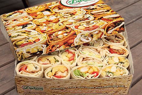 Grill Tavuklu Mini Tortilla (21 Adet)