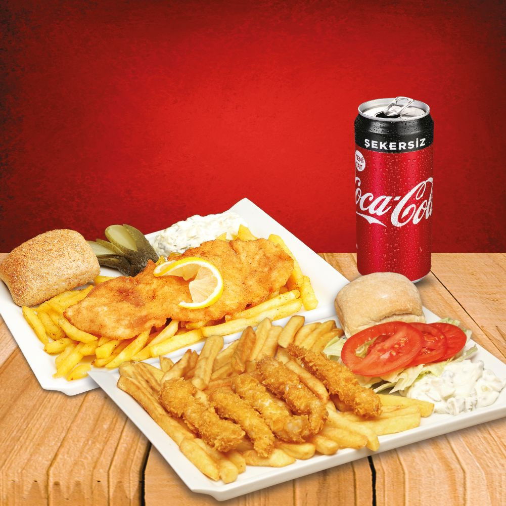 Coca-Cola Fırsatı (Schnitzel veya Çıtır Porsiyon Menü)