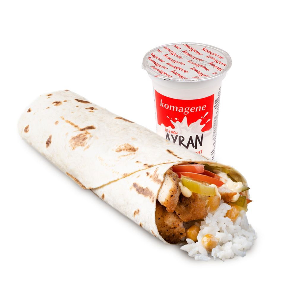 Tavuk Buritto Menü