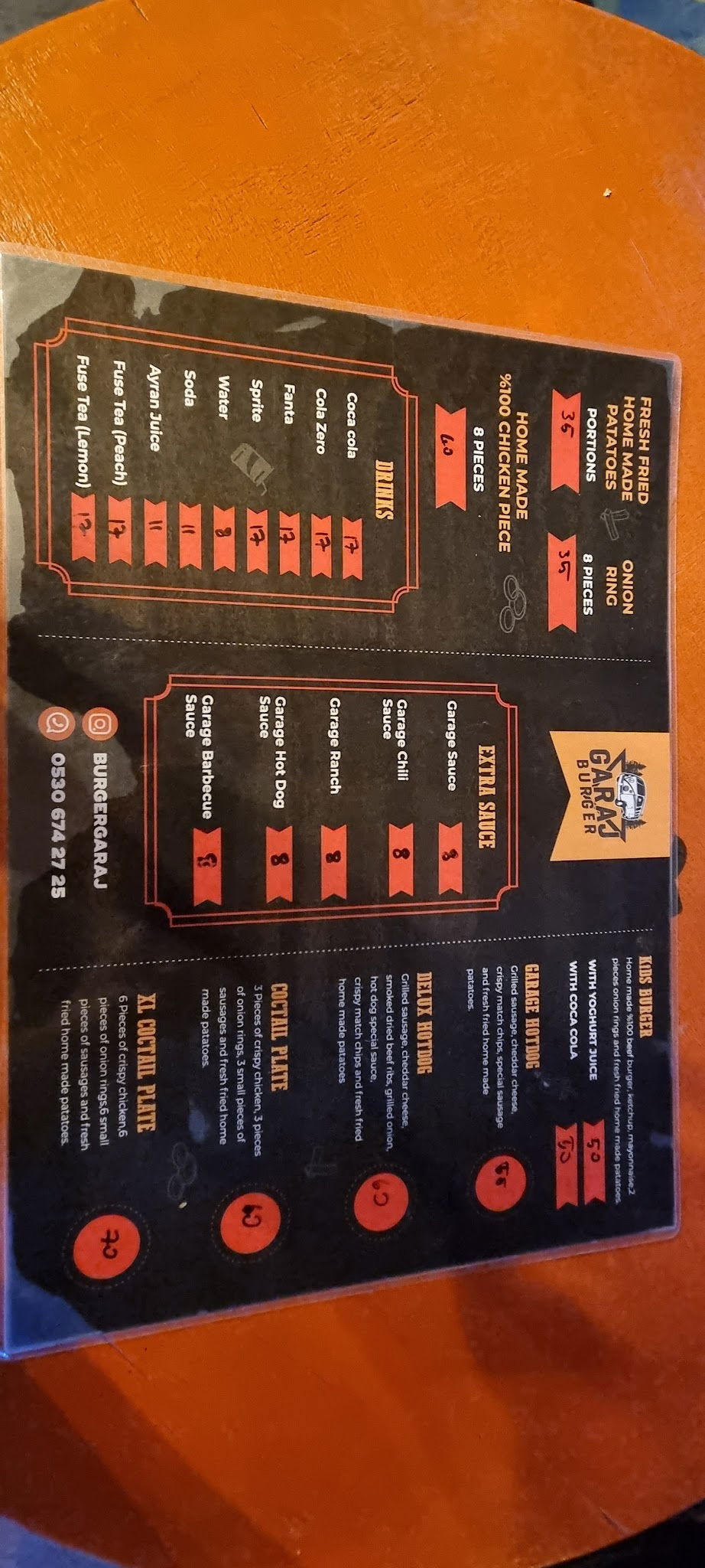 Garaj Burger (Hamburger Fethiye)