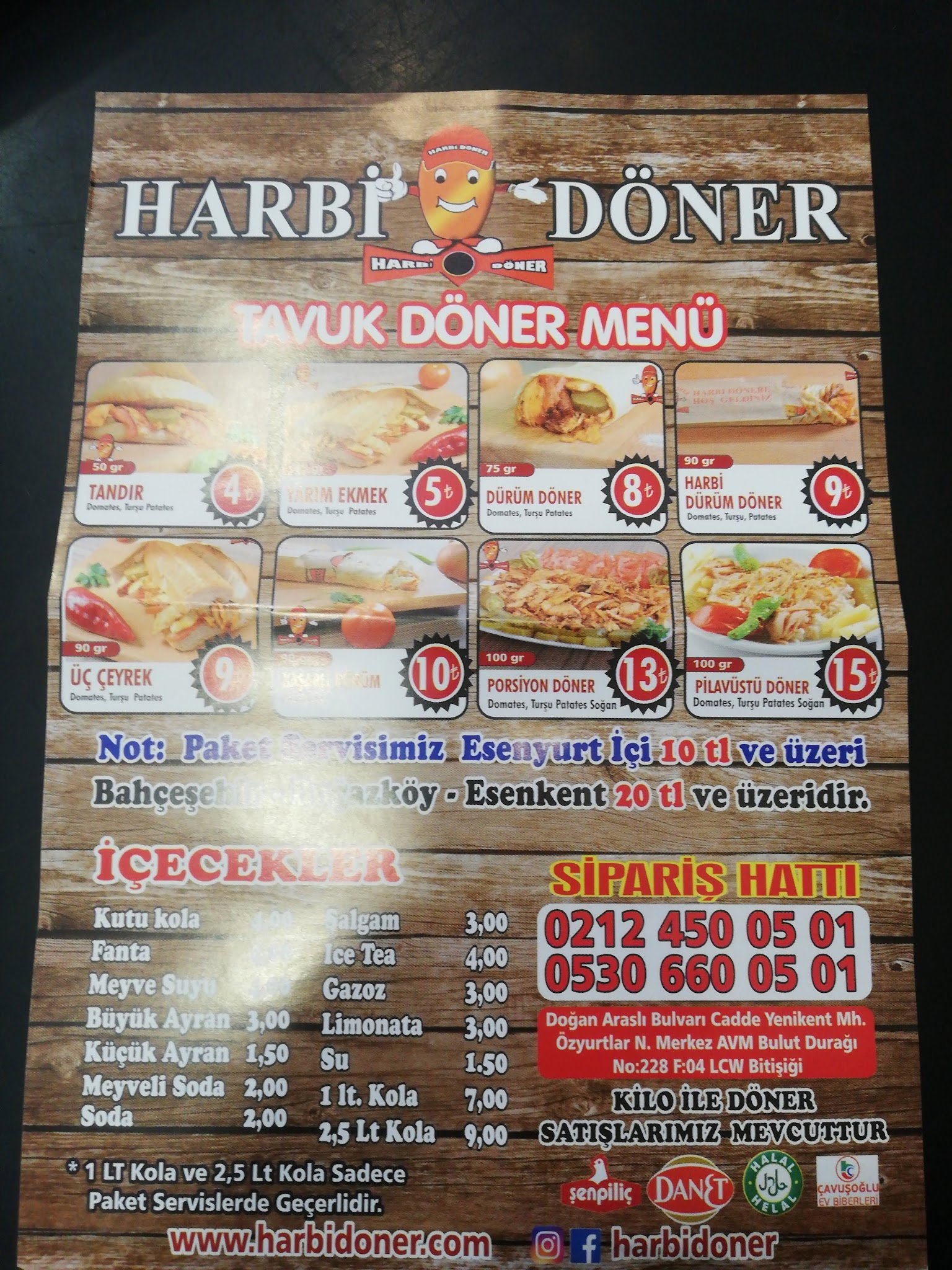 Harbi Döner Esenyurt Bulut Duragı
