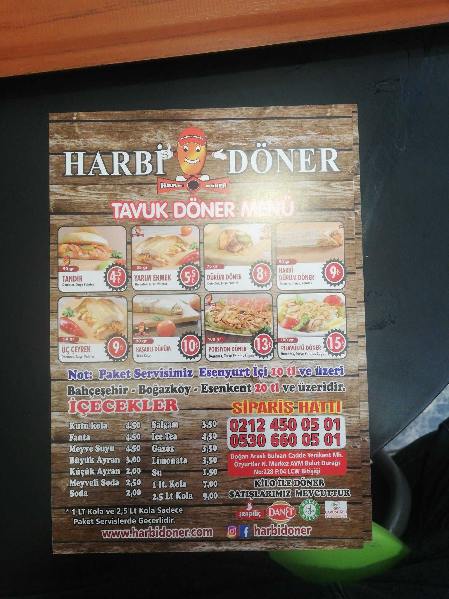 Harbi Döner Esenyurt Bulut Duragı