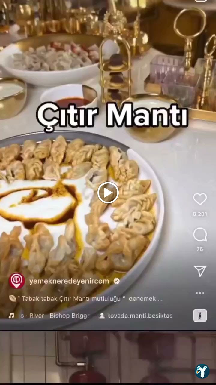 Kovada Mantı Beşiktaş
