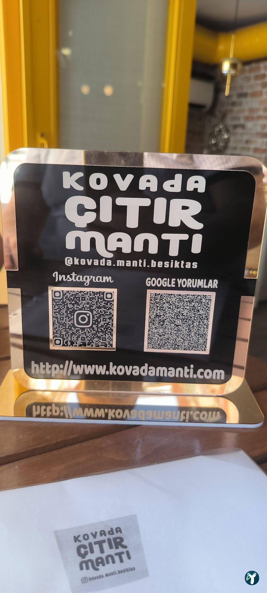 Kovada Mantı Beşiktaş