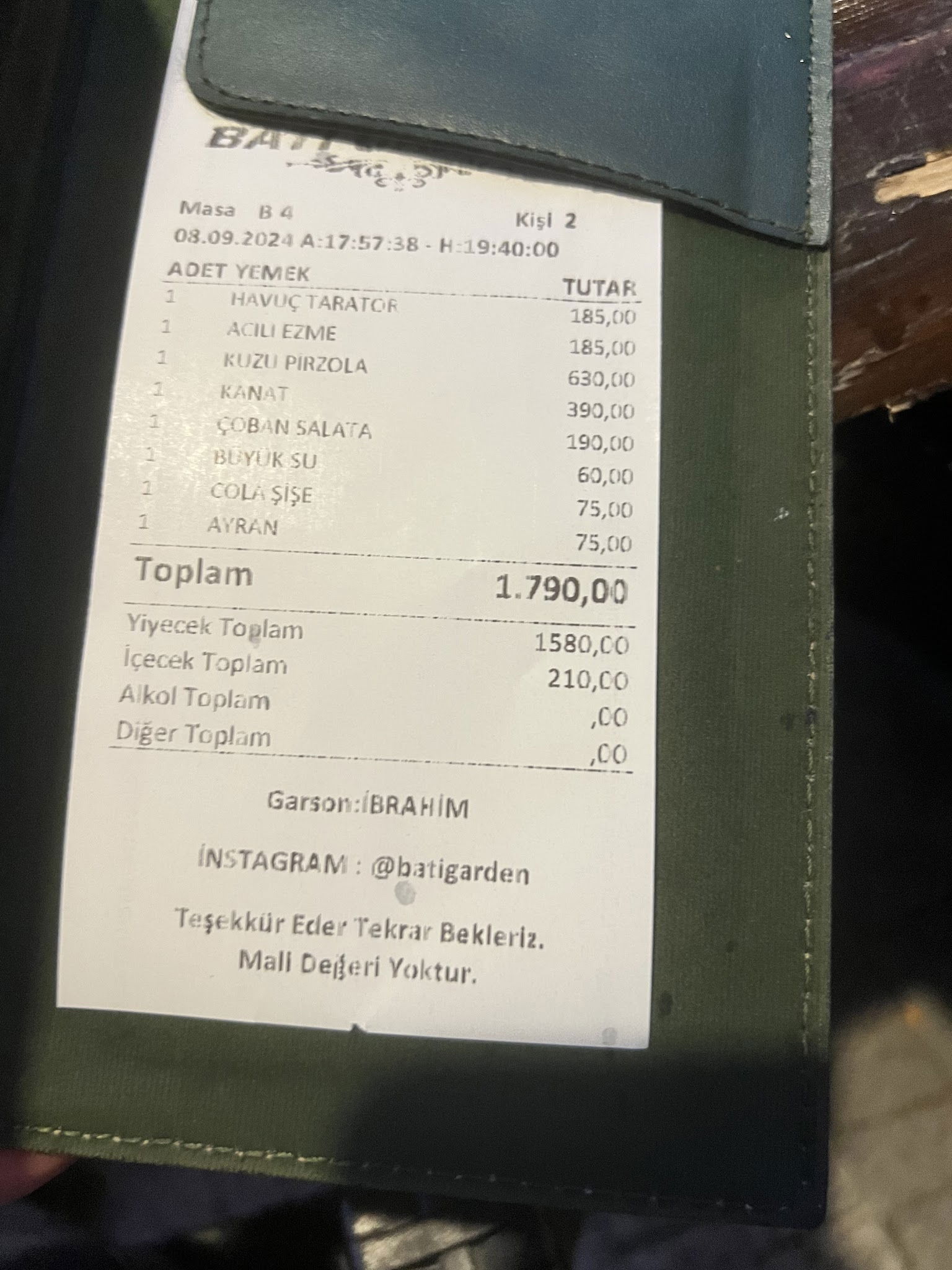 Batı Garden Cafe & Restaurant Büyükçekmece