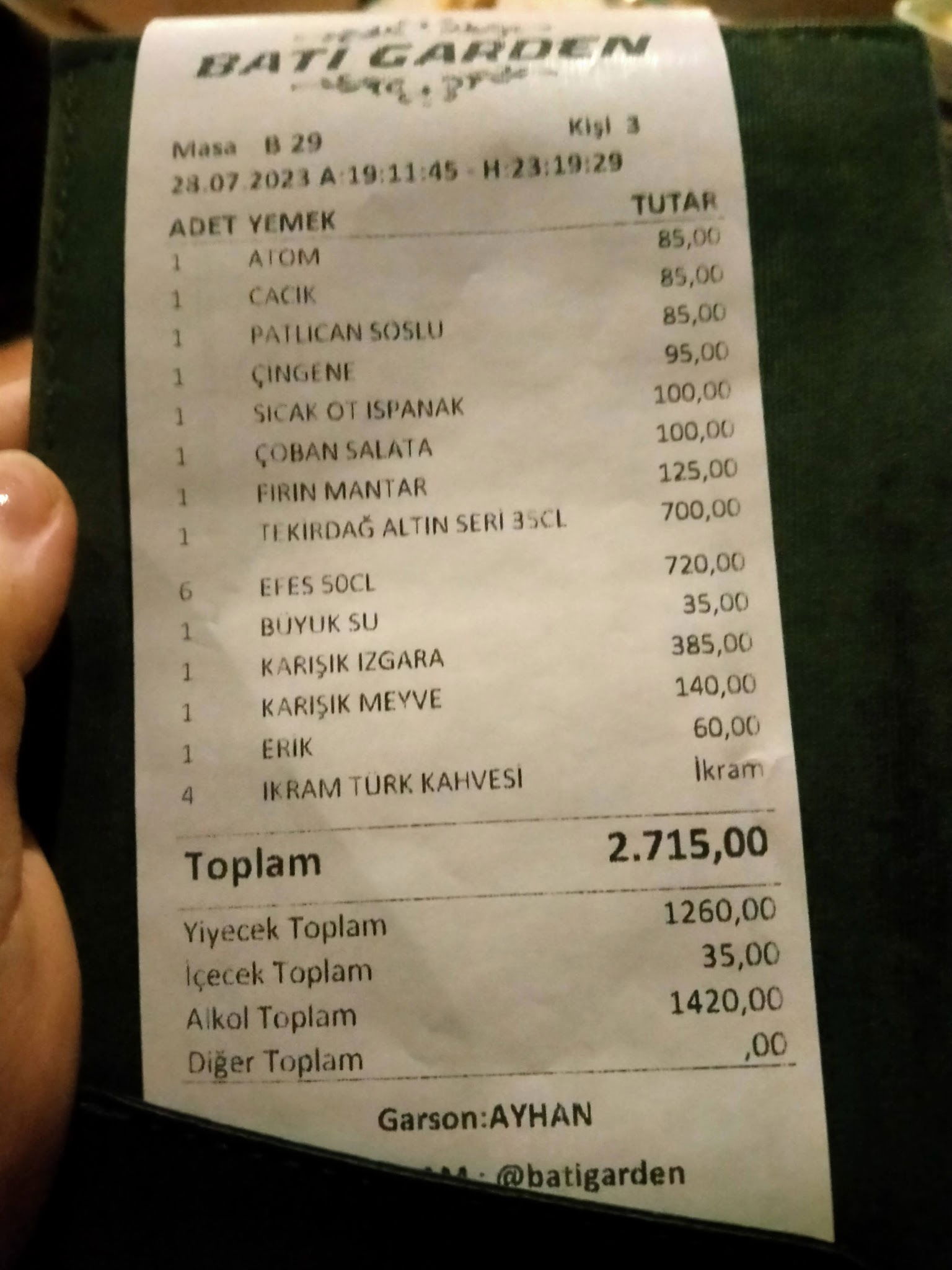 Batı Garden Cafe & Restaurant Büyükçekmece