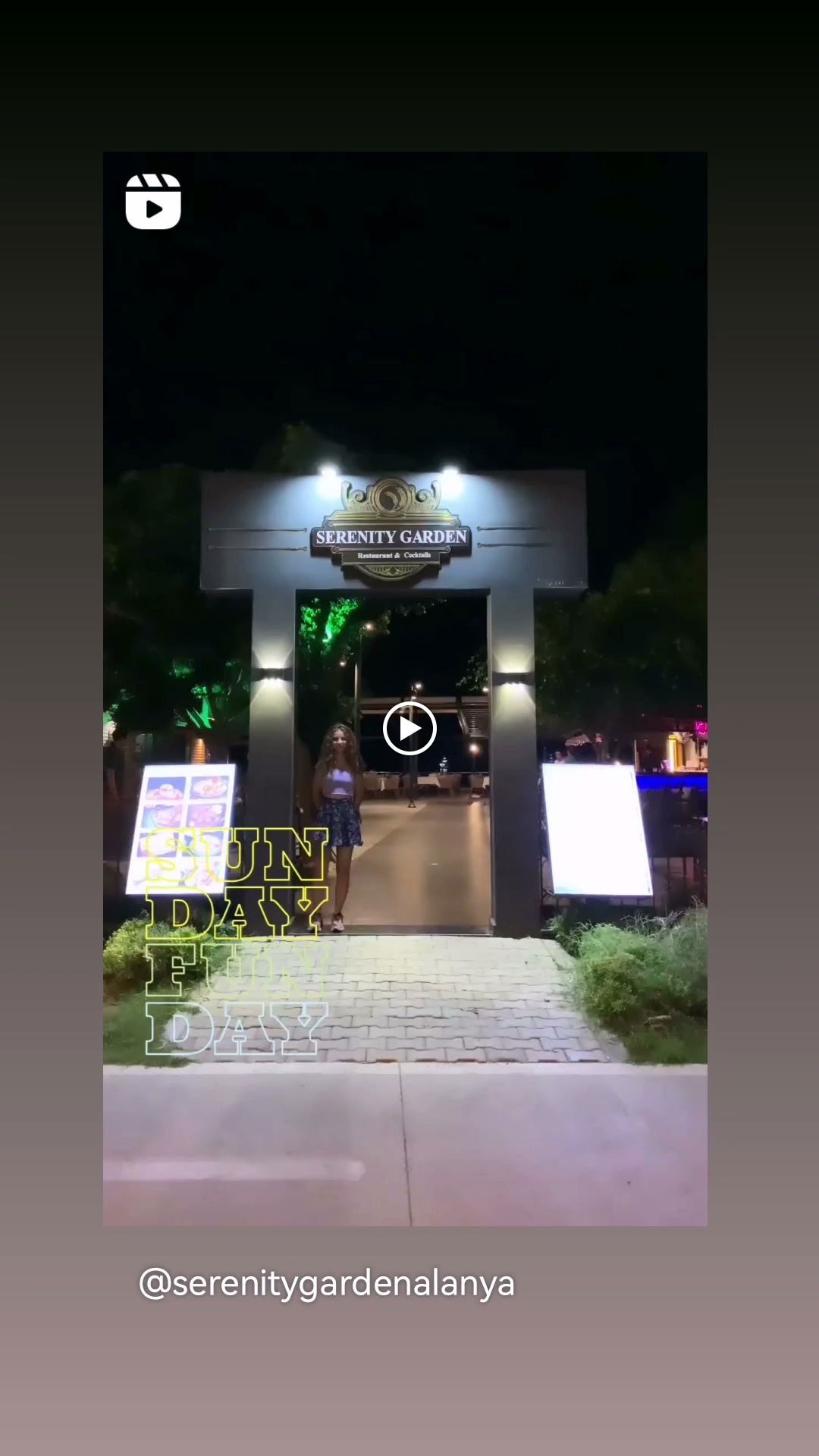 Serenity Garden Restaurant In Alanya