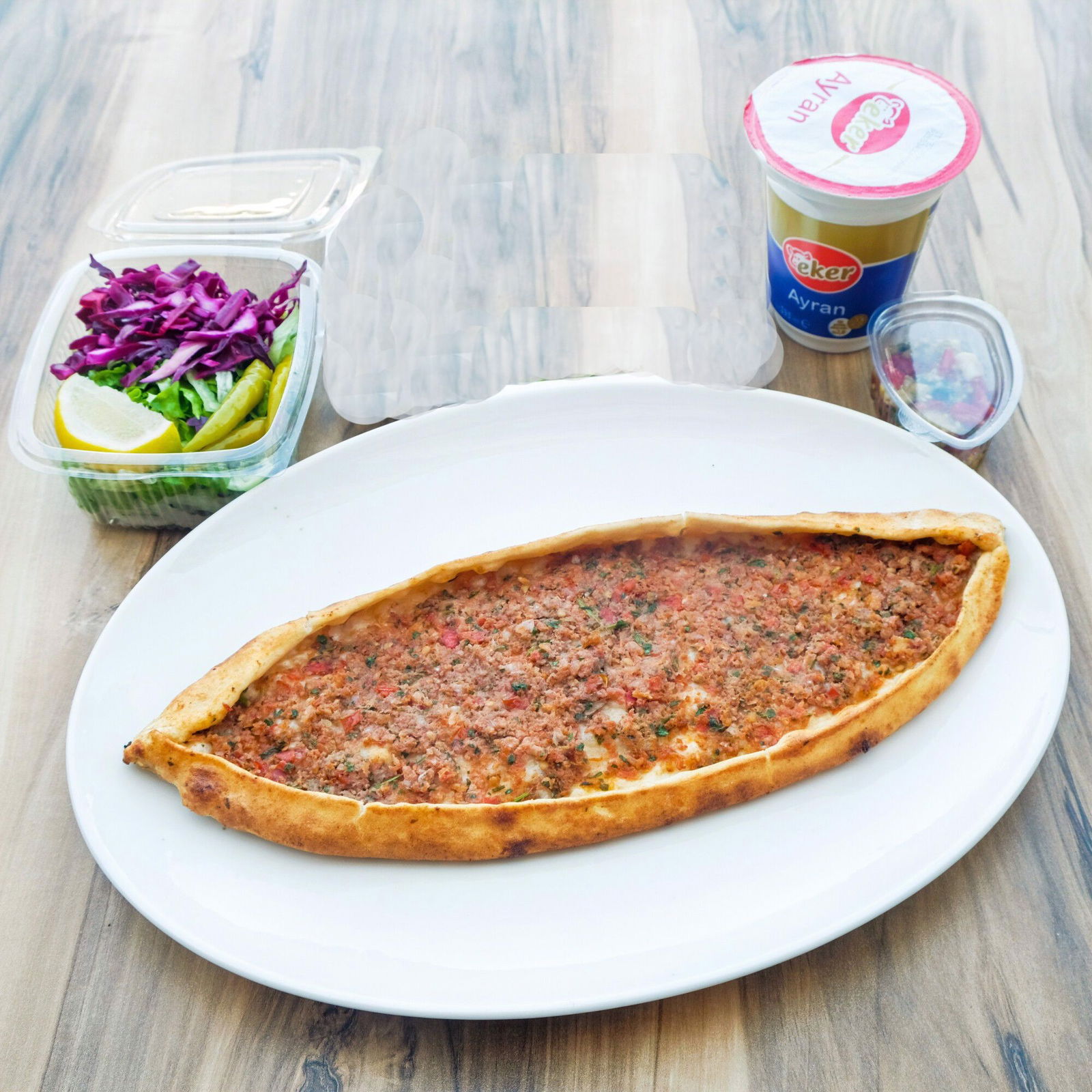 2'li Kıymalı Pide Menü