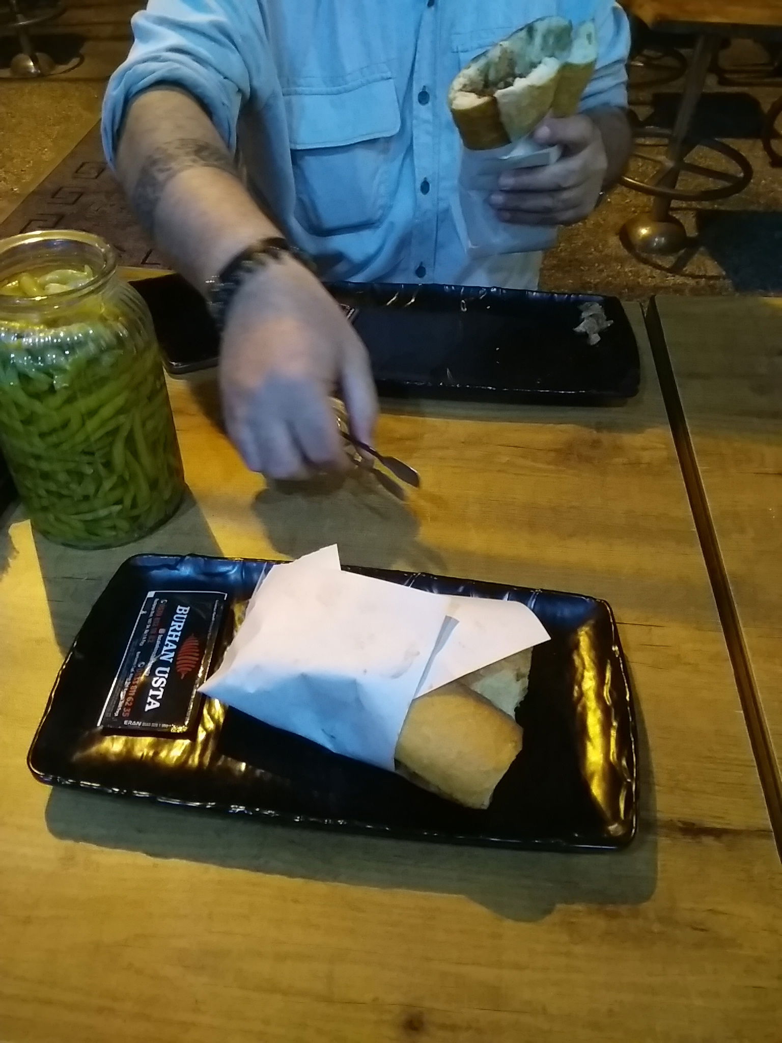 Foça Kokoreç Burhan Usta