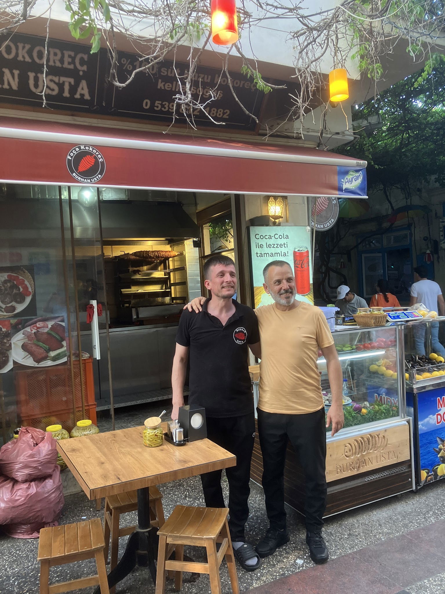 Foça Kokoreç Burhan Usta