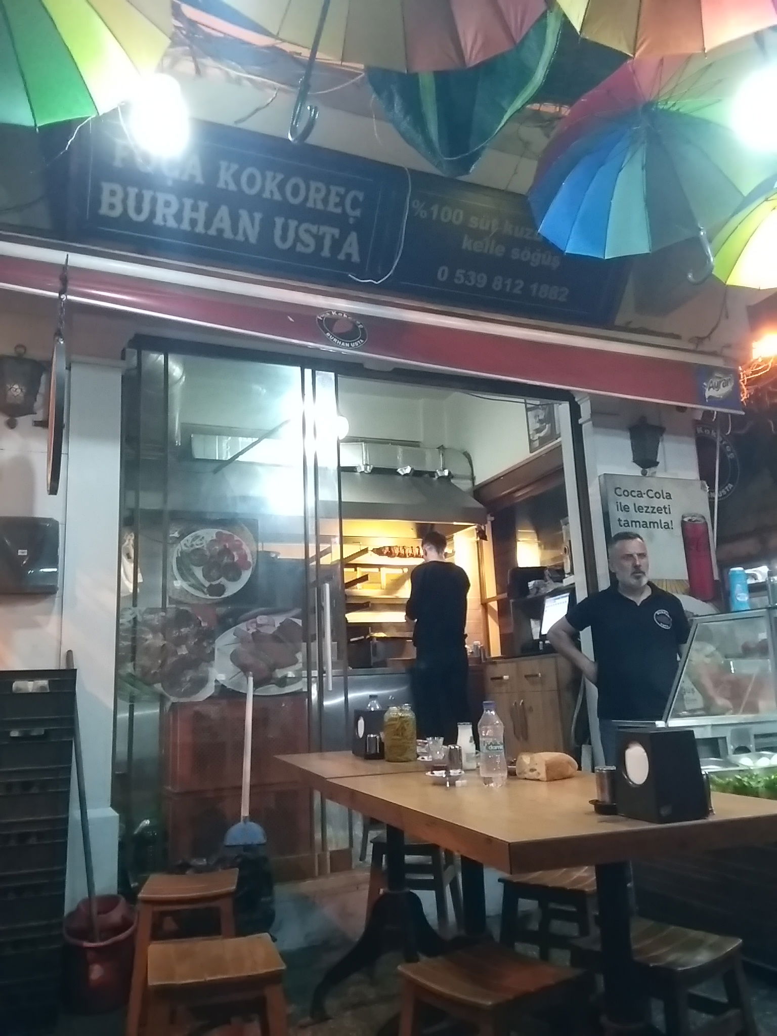 Foça Kokoreç Burhan Usta